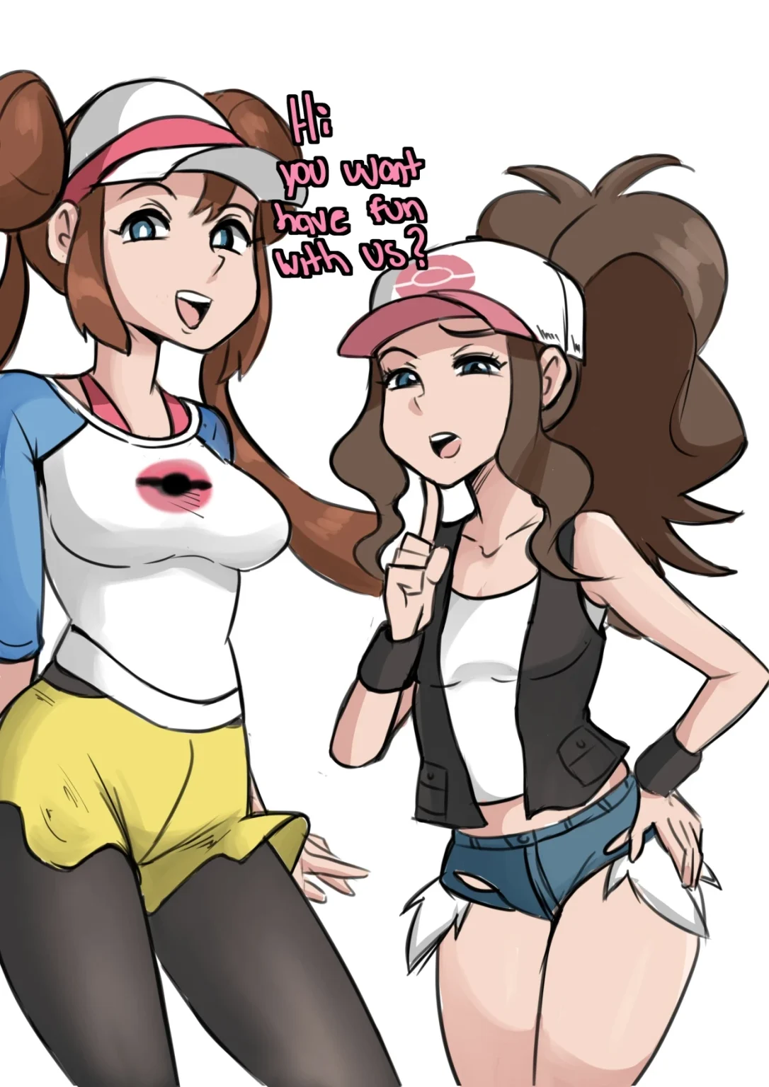 Hilda & Rosa Adventure porn comic picture 1