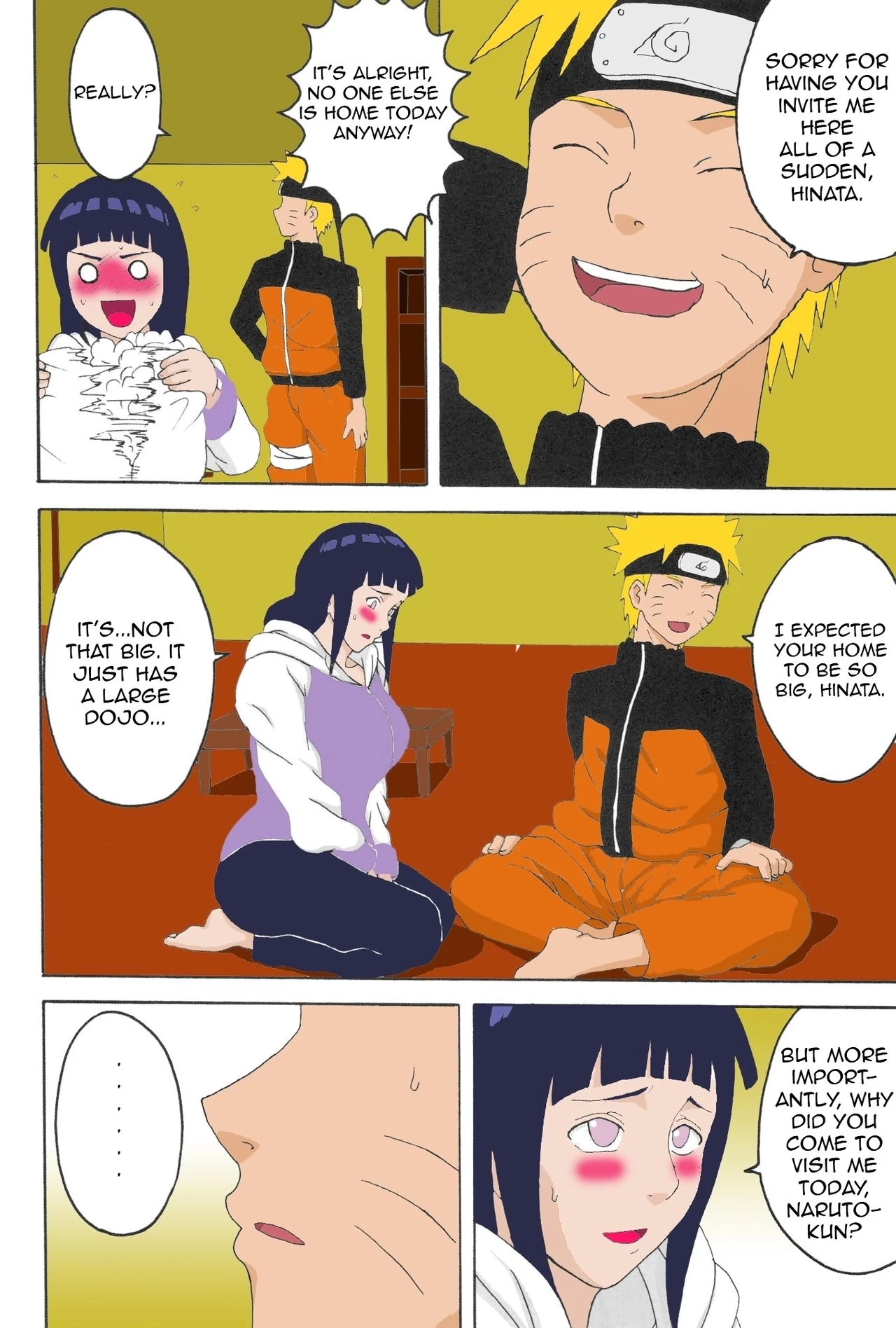 Hinata Fight 2 (Colored) porn comic picture 7