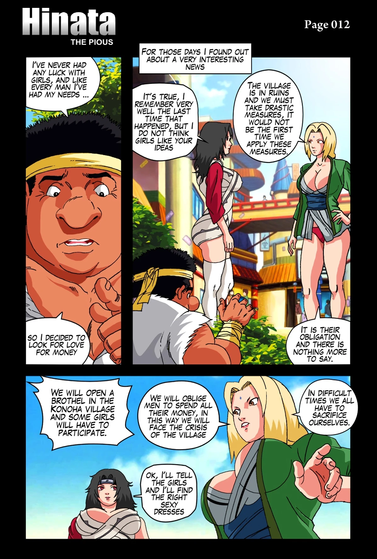 Hinata - The pious porn comic picture 14