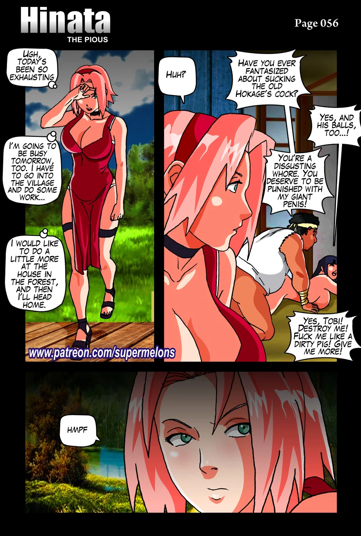 Hinata - The pious porn comic picture 59