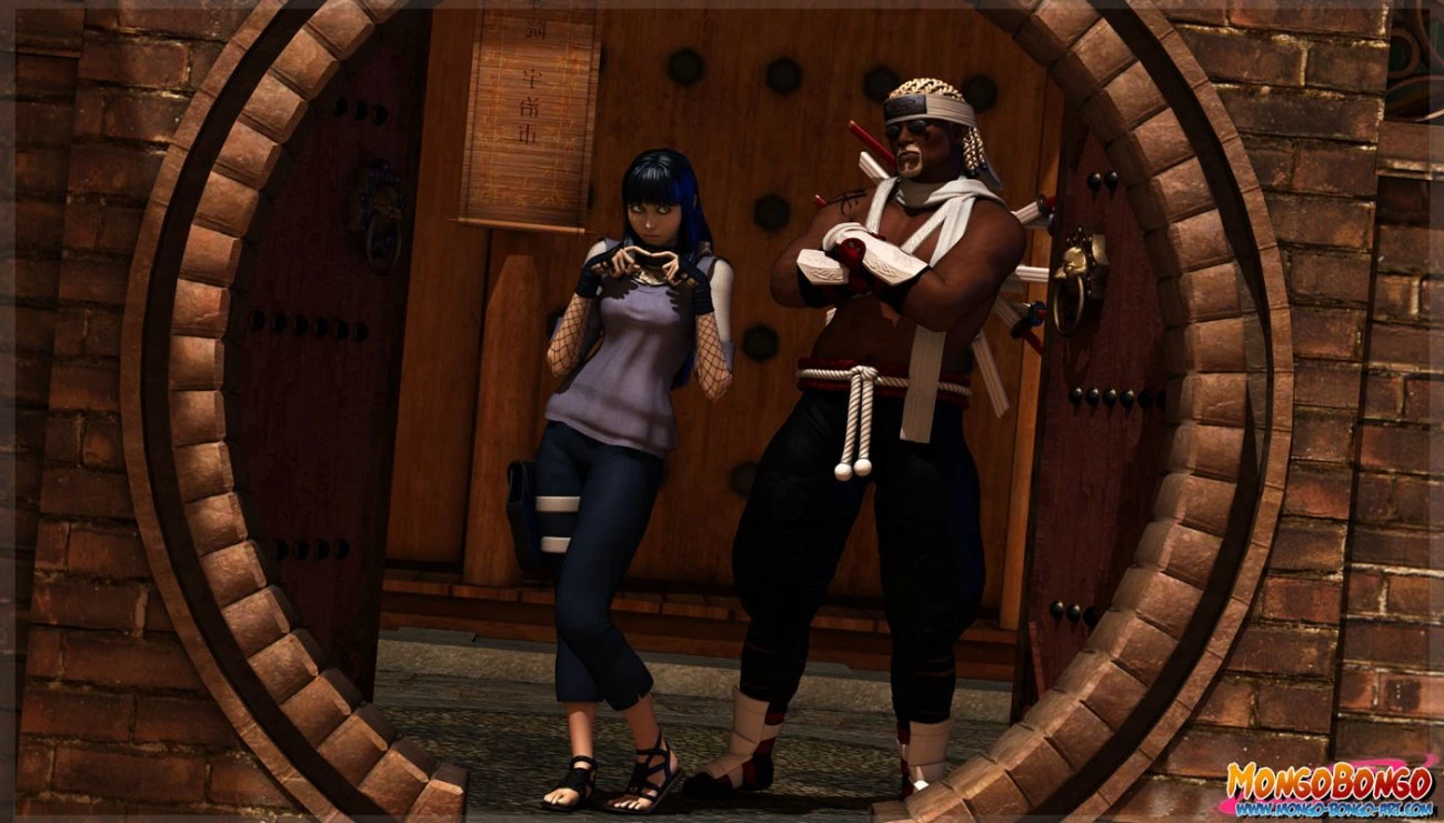 Hinata x Killer Bee porn comic picture 1