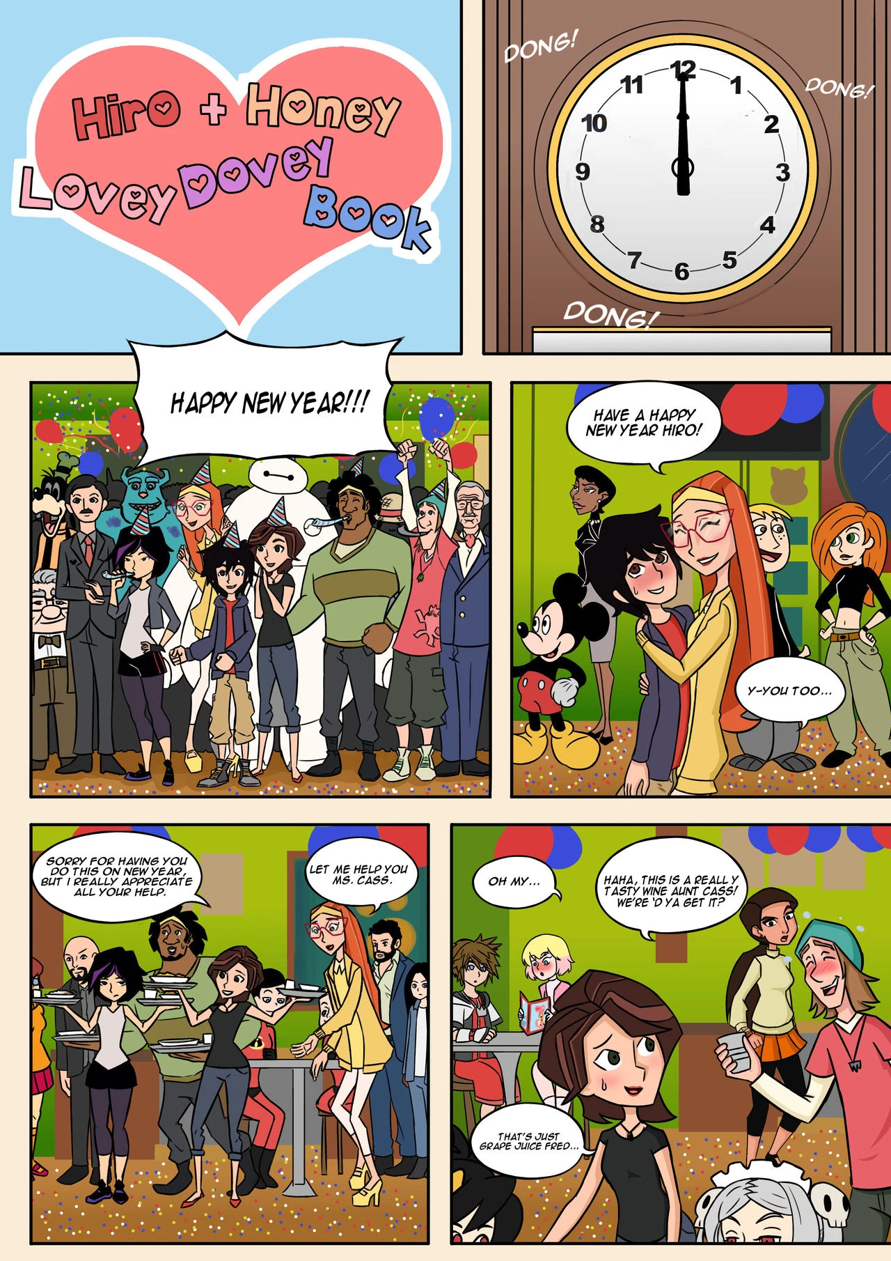 Hiro + Honey Lovey Dovey Book porn comic picture 2