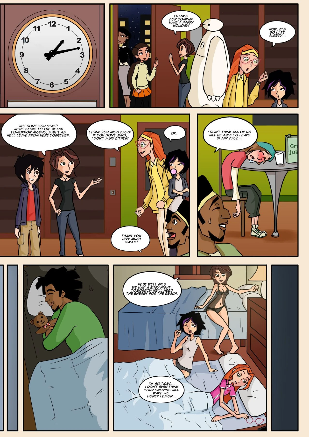 Hiro + Honey Lovey Dovey Book porn comic picture 5