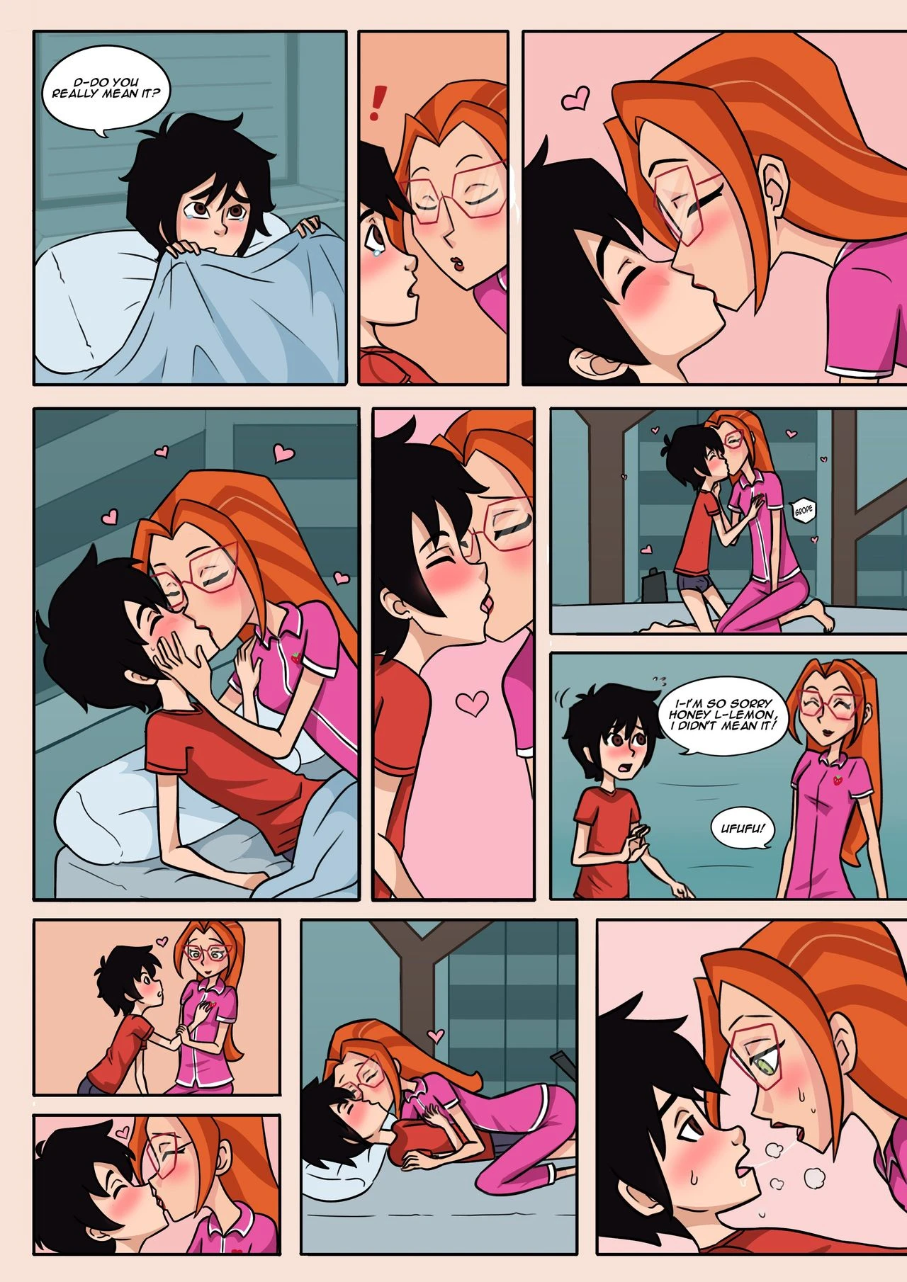 Hiro + Honey Lovey Dovey Book porn comic picture 9