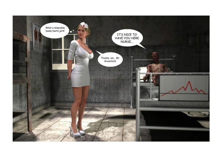 Holly's Freaky Encounters - Night Shift Nurse porn comic picture 10