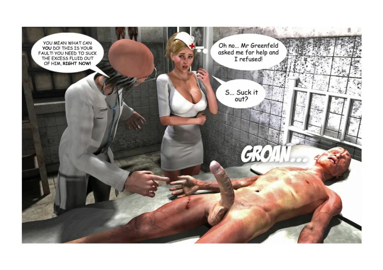 Holly's Freaky Encounters - Night Shift Nurse porn comic picture 37