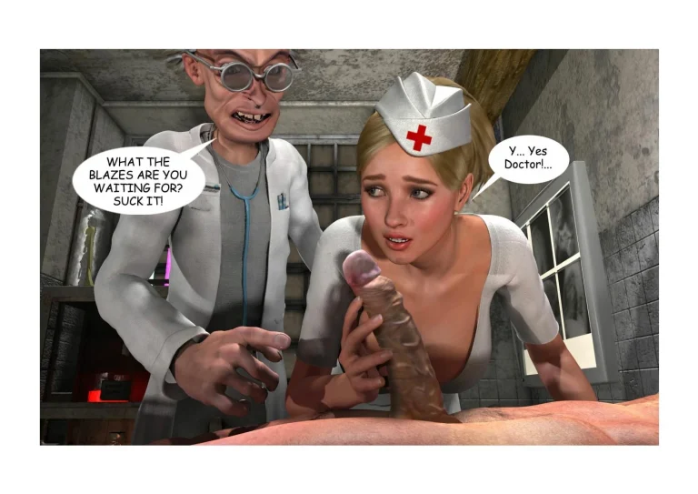 Holly's Freaky Encounters - Night Shift Nurse porn comic picture 40