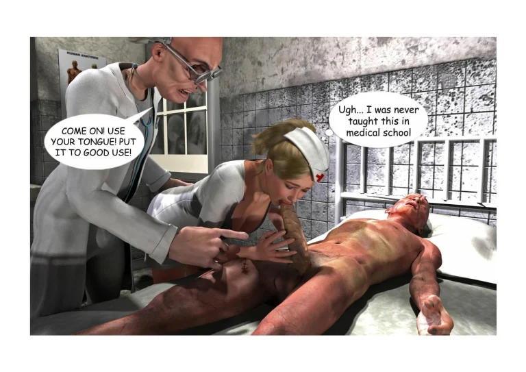 Holly's Freaky Encounters - Night Shift Nurse porn comic picture 41