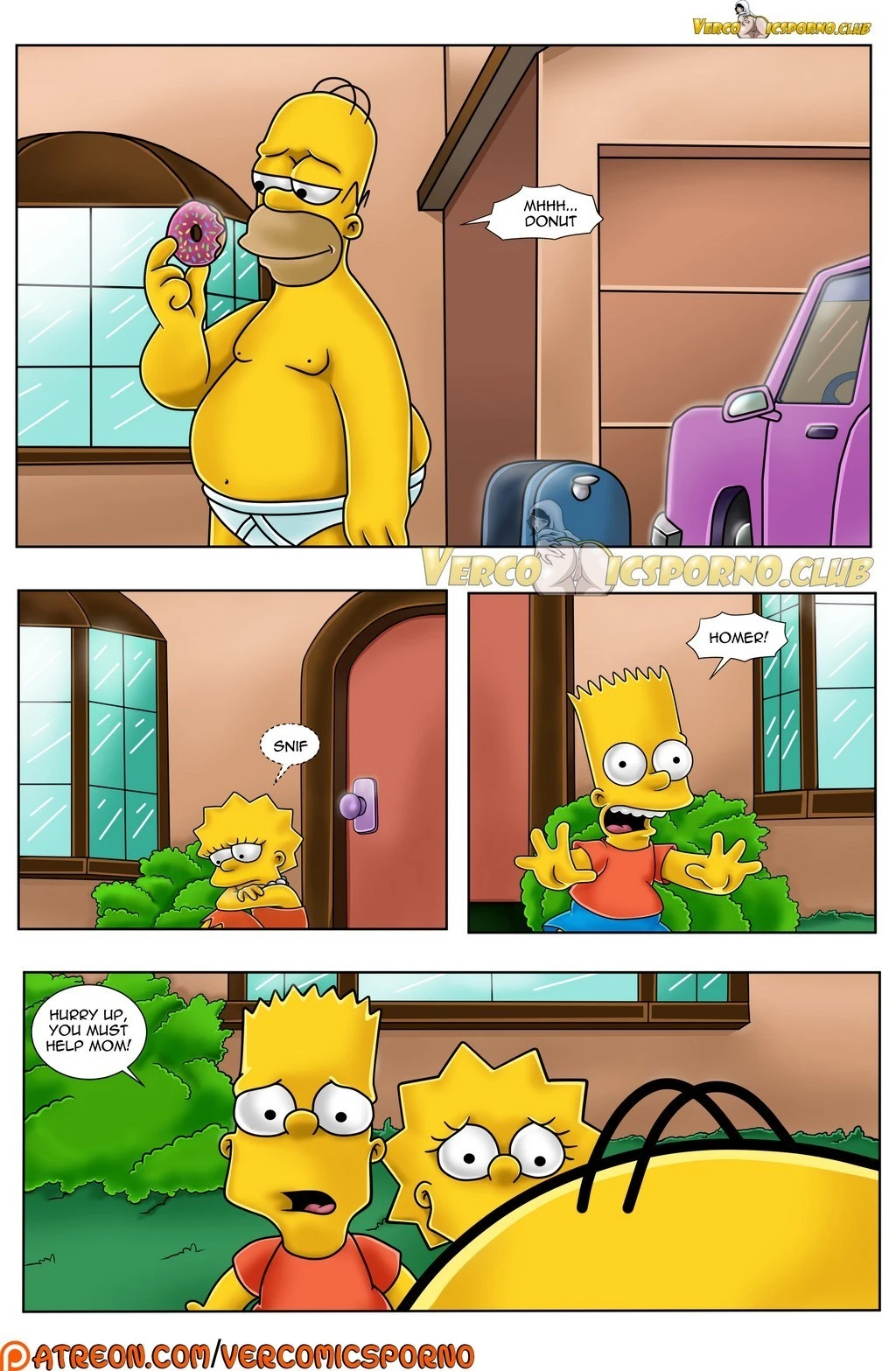 Homer's Nightmare porn comic picture 2