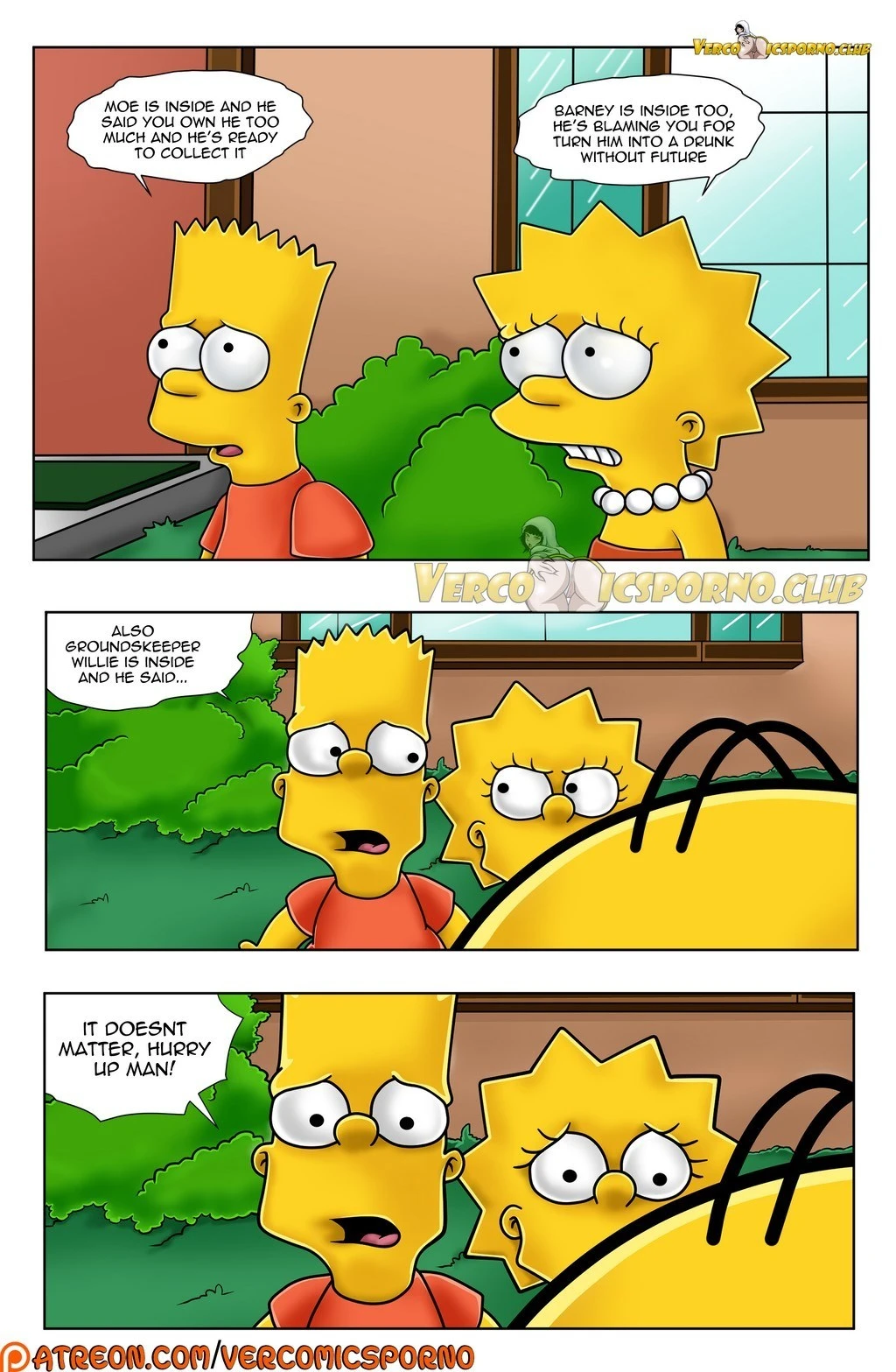 Homer's Nightmare porn comic picture 3