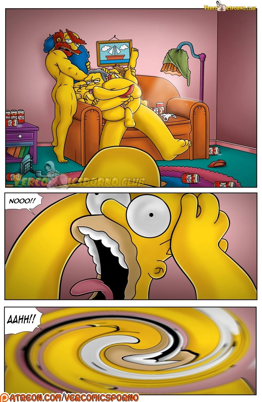 Homer's Nightmare porn comic picture 5