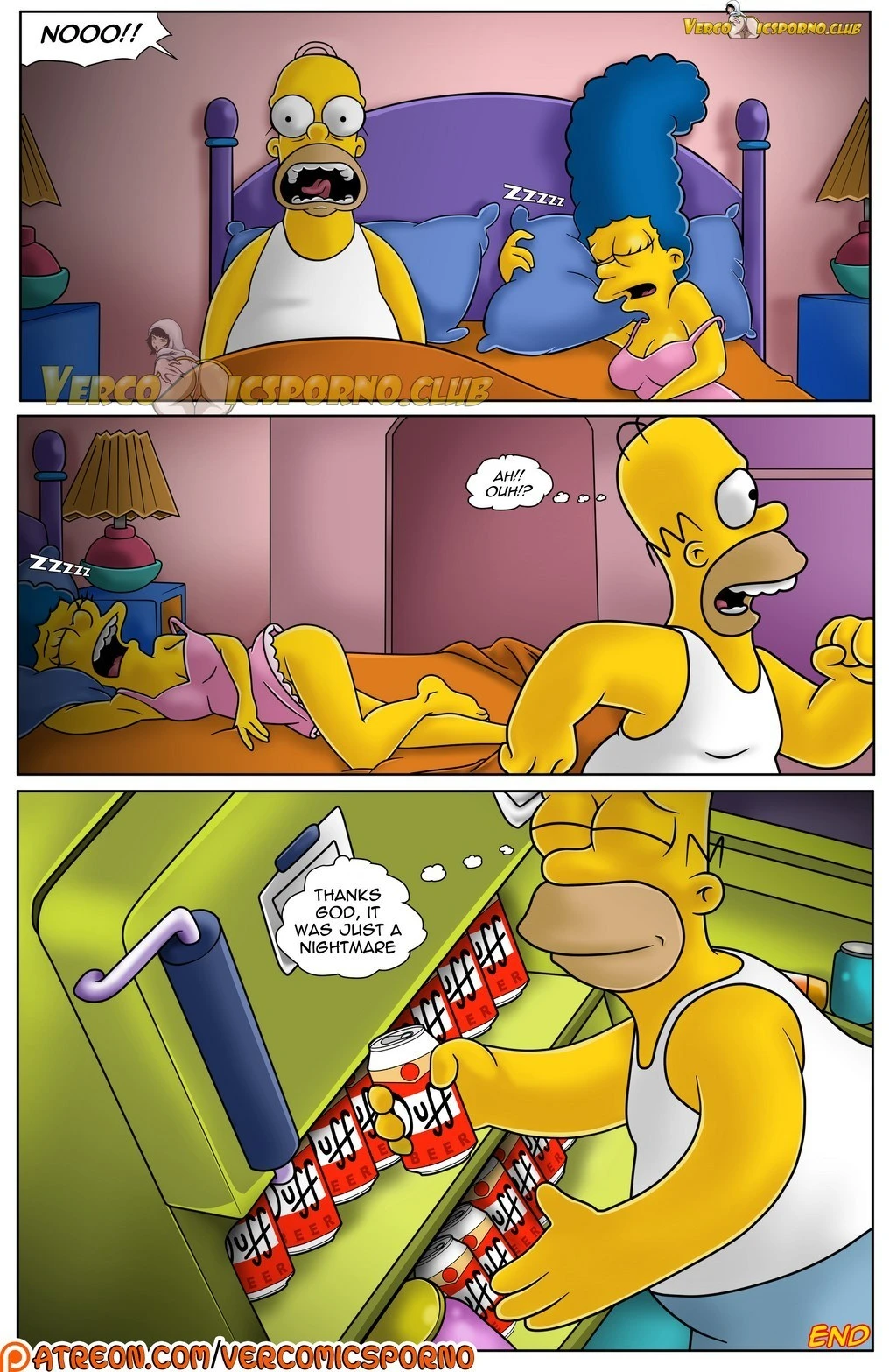 Homer's Nightmare porn comic picture 6