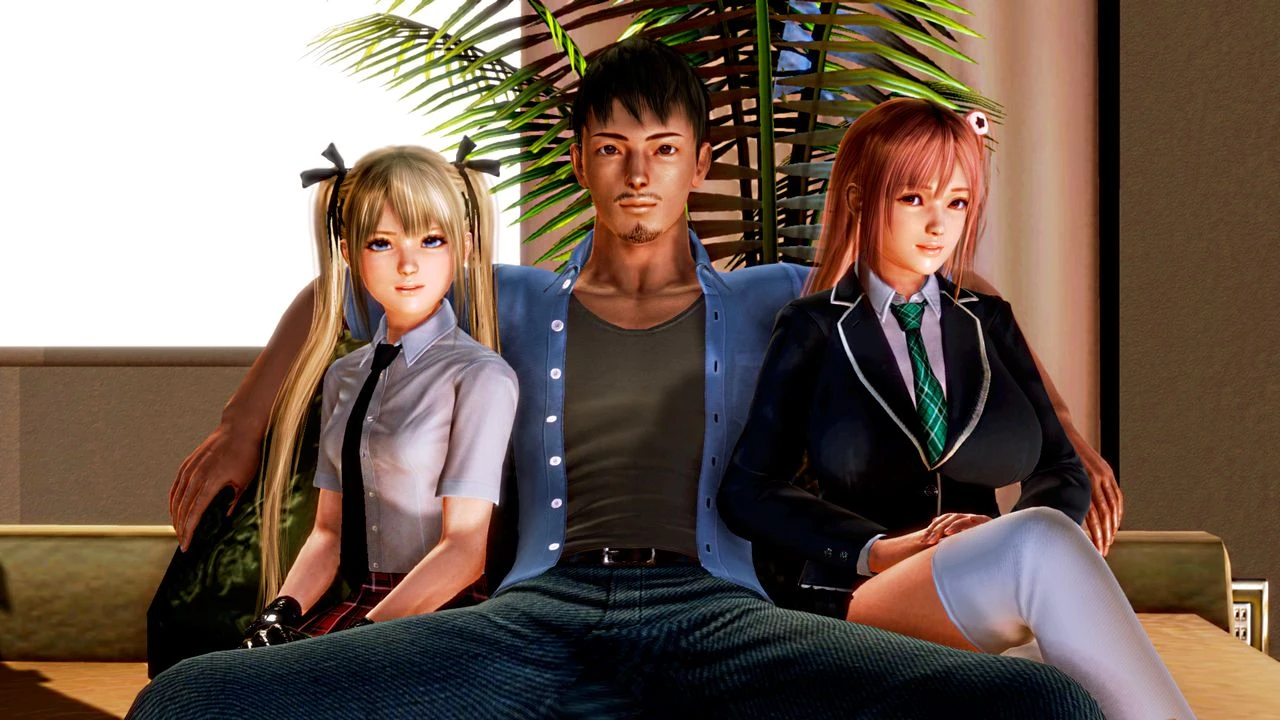 Honoka and Marie porn comic picture 1