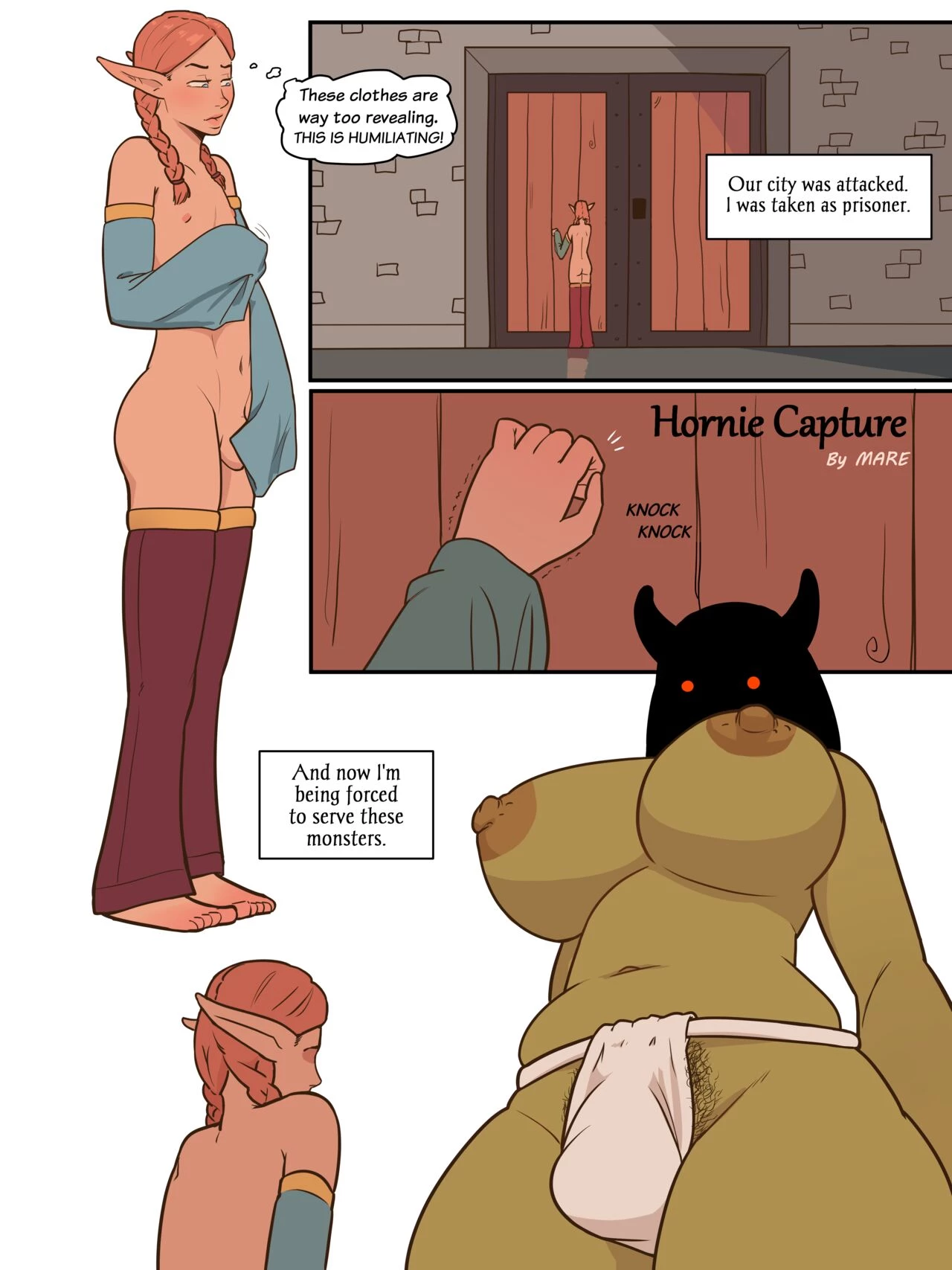 Hornie Capture porn comic picture 1