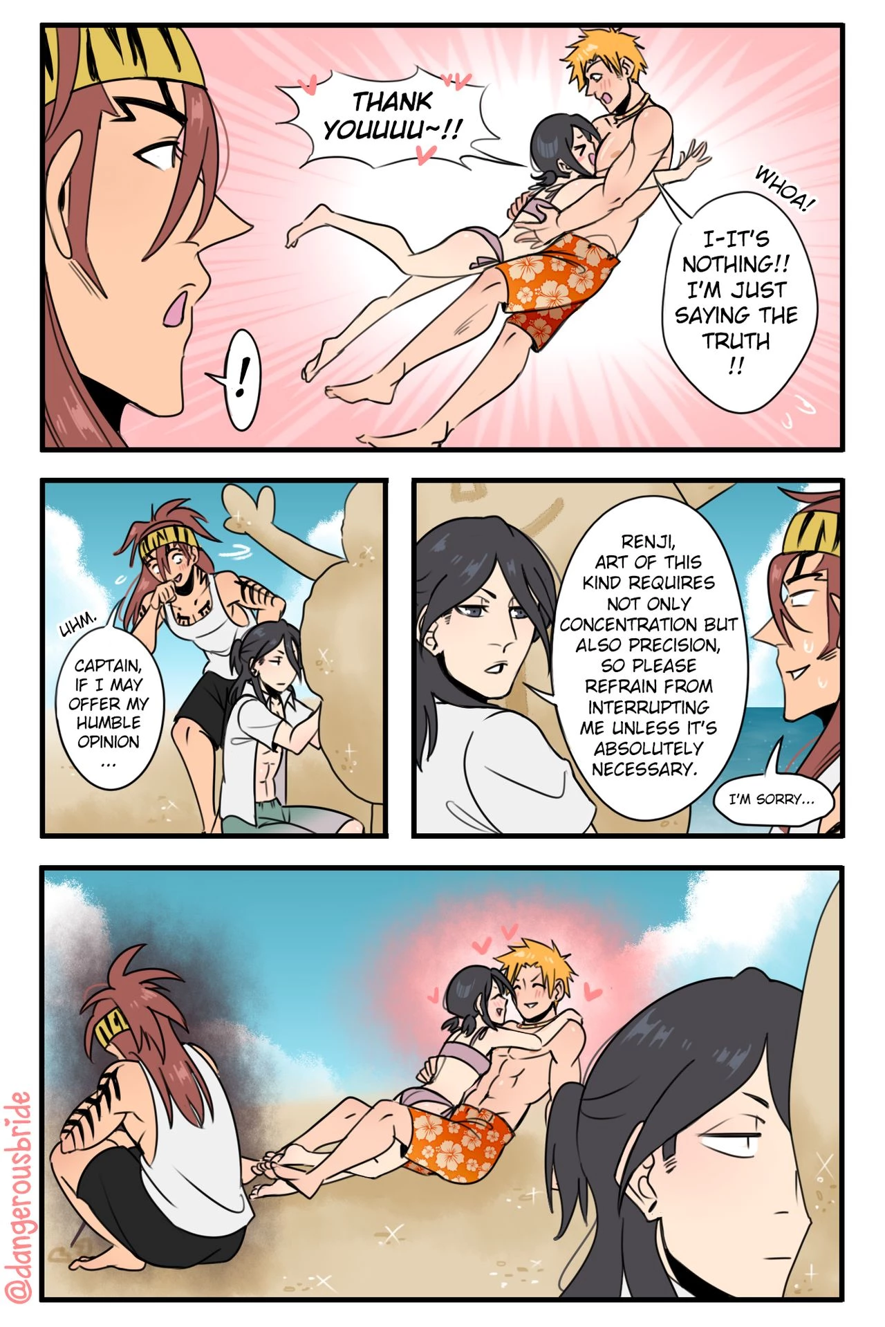 Hot Beach Day porn comic picture 14