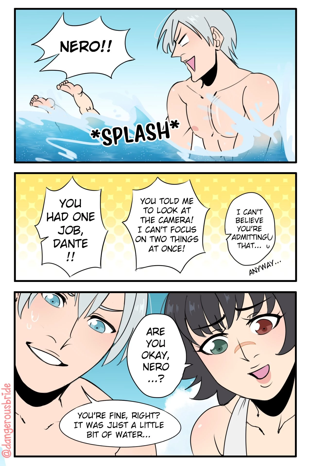 Hot Beach Day porn comic picture 4