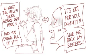 Housemates porn comic picture 1