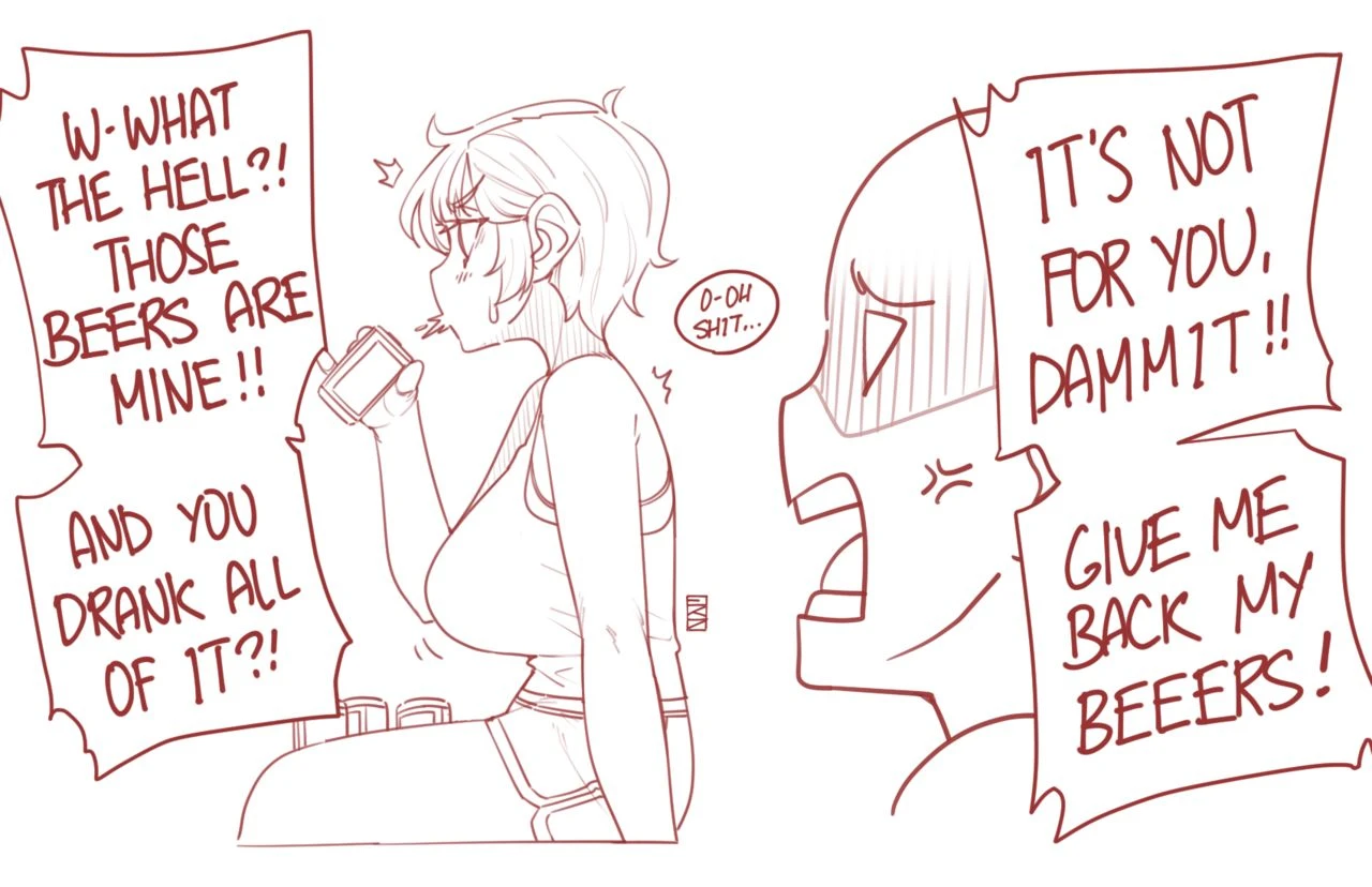 Housemates porn comic picture 1