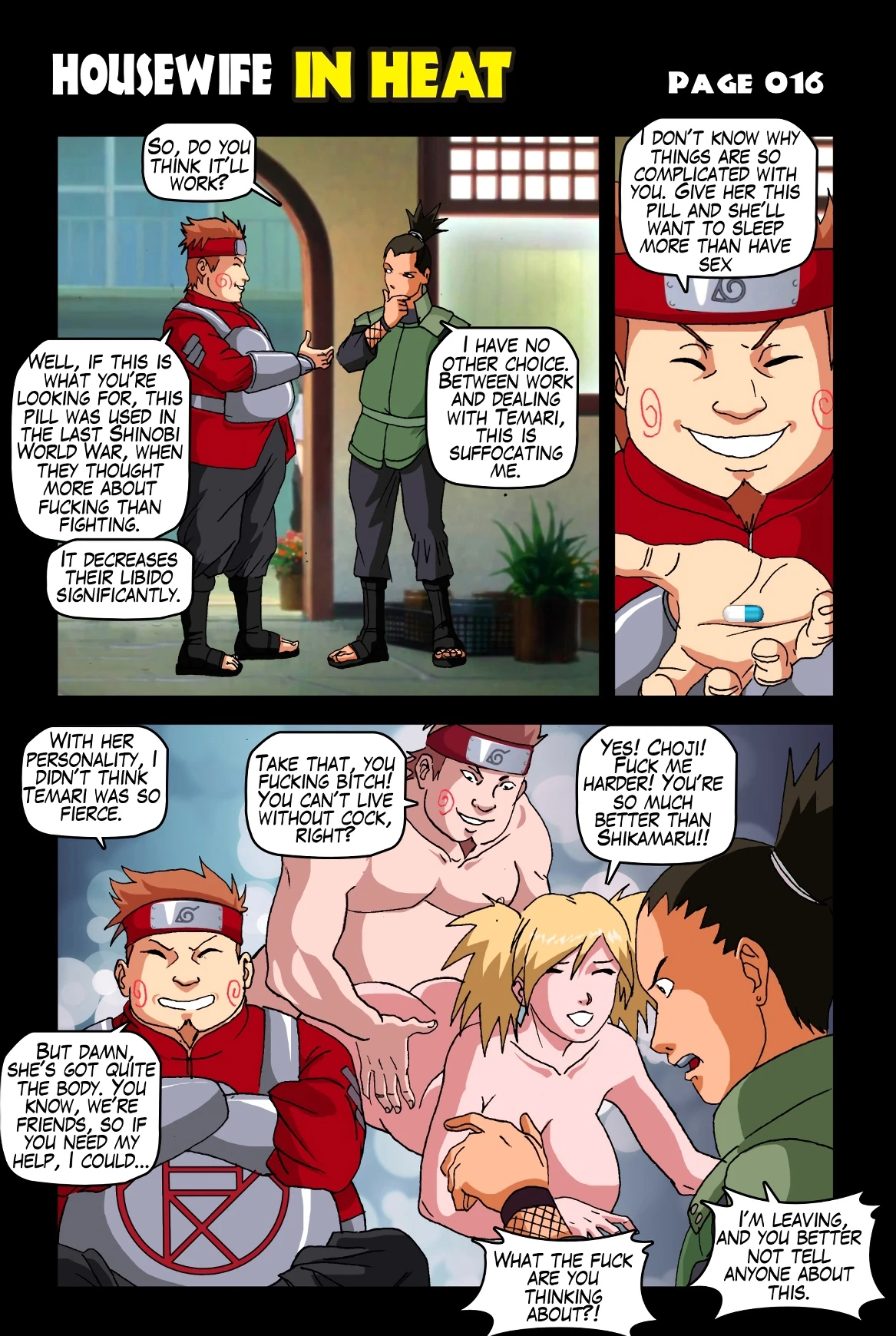 Housewife In Heat - Temari porn comic picture 17