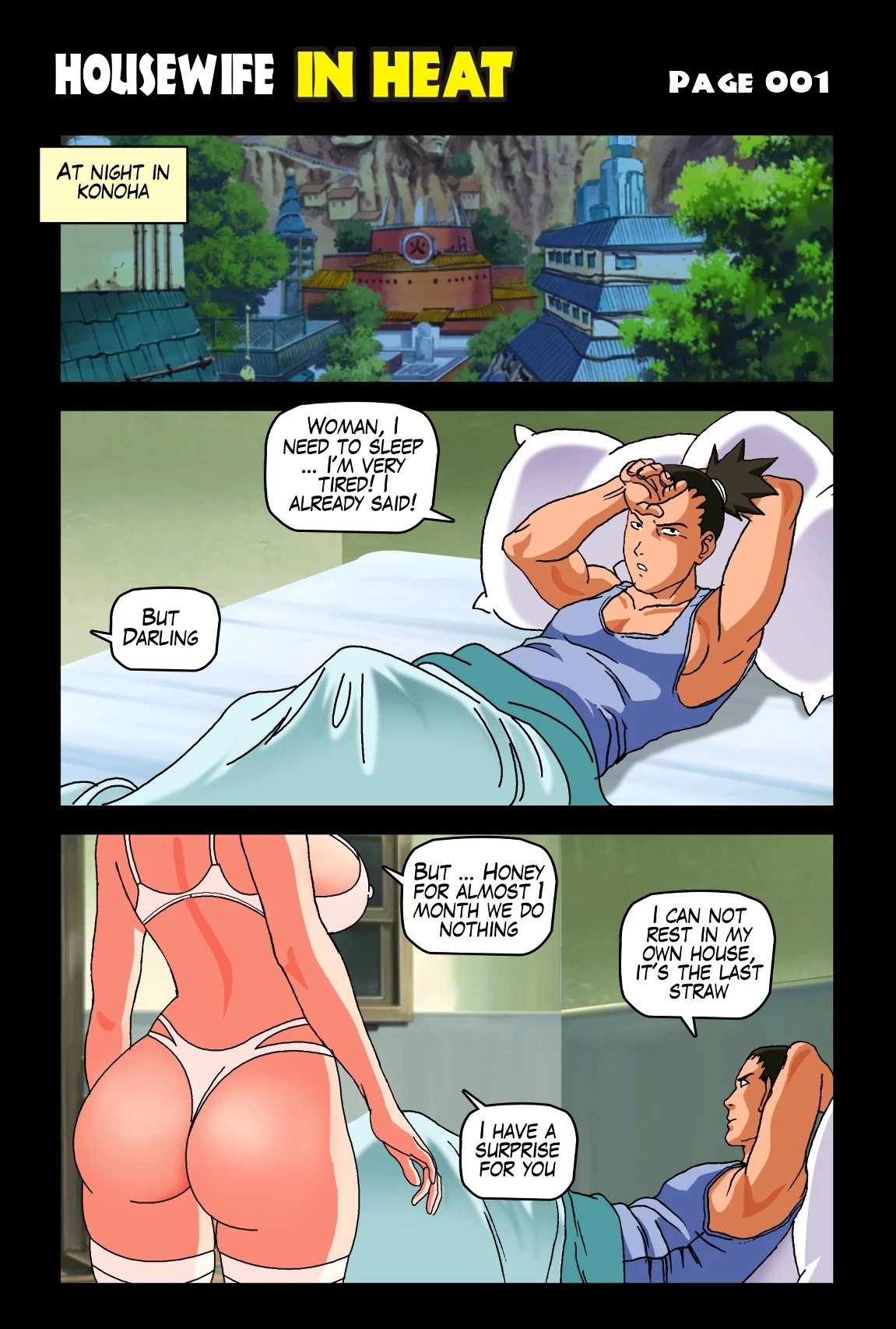 Housewife In Heat - Temari porn comic picture 2