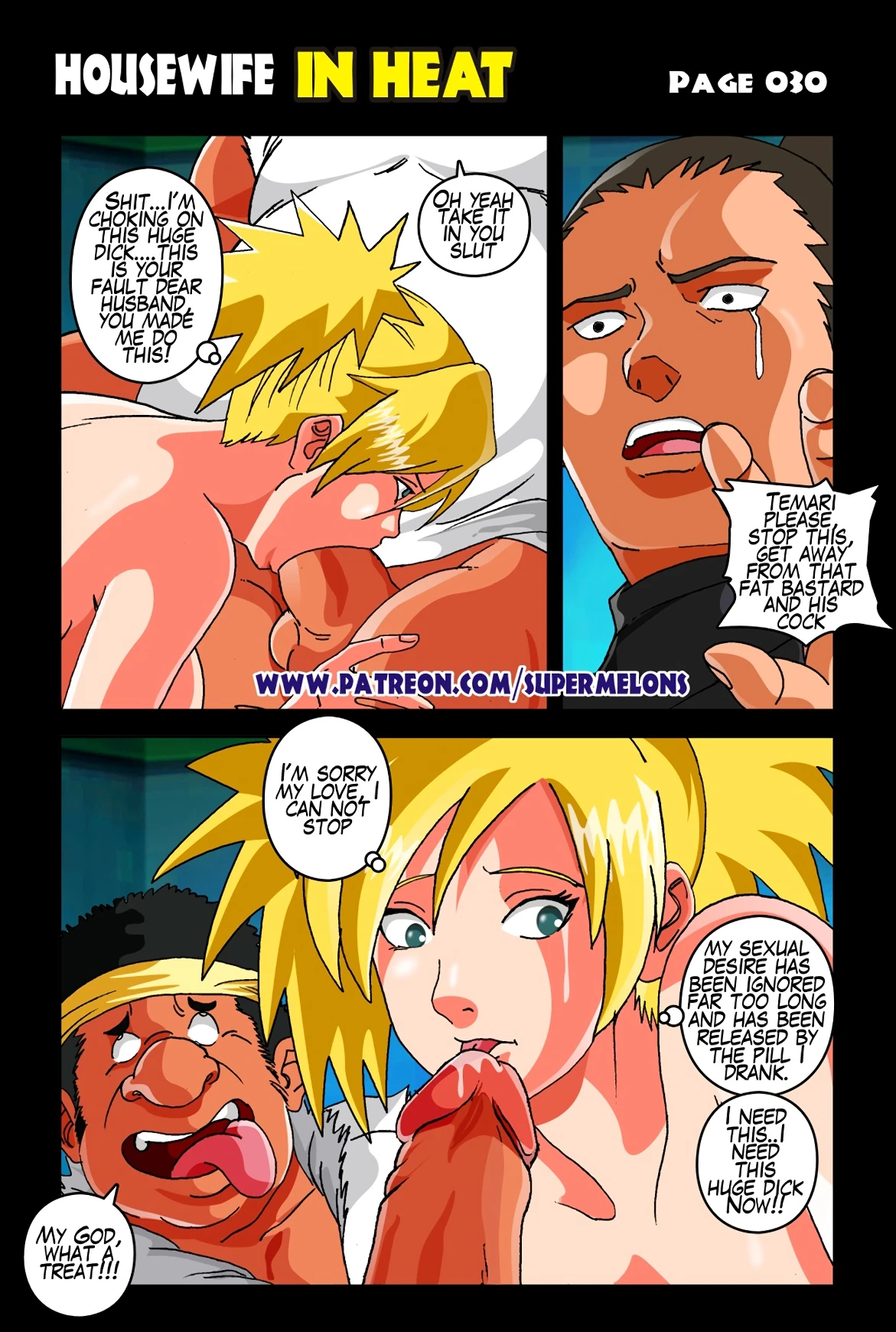 Housewife In Heat - Temari porn comic picture 31