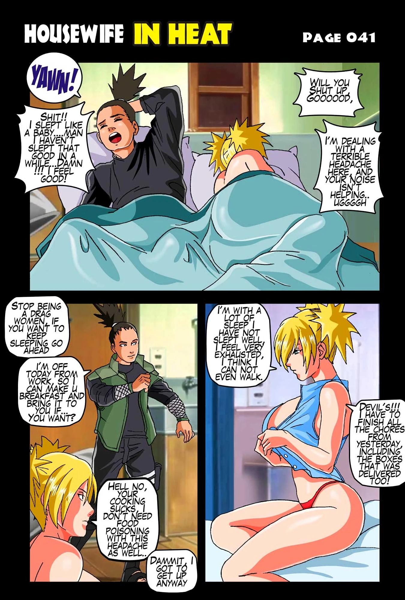 Housewife In Heat - Temari porn comic picture 42