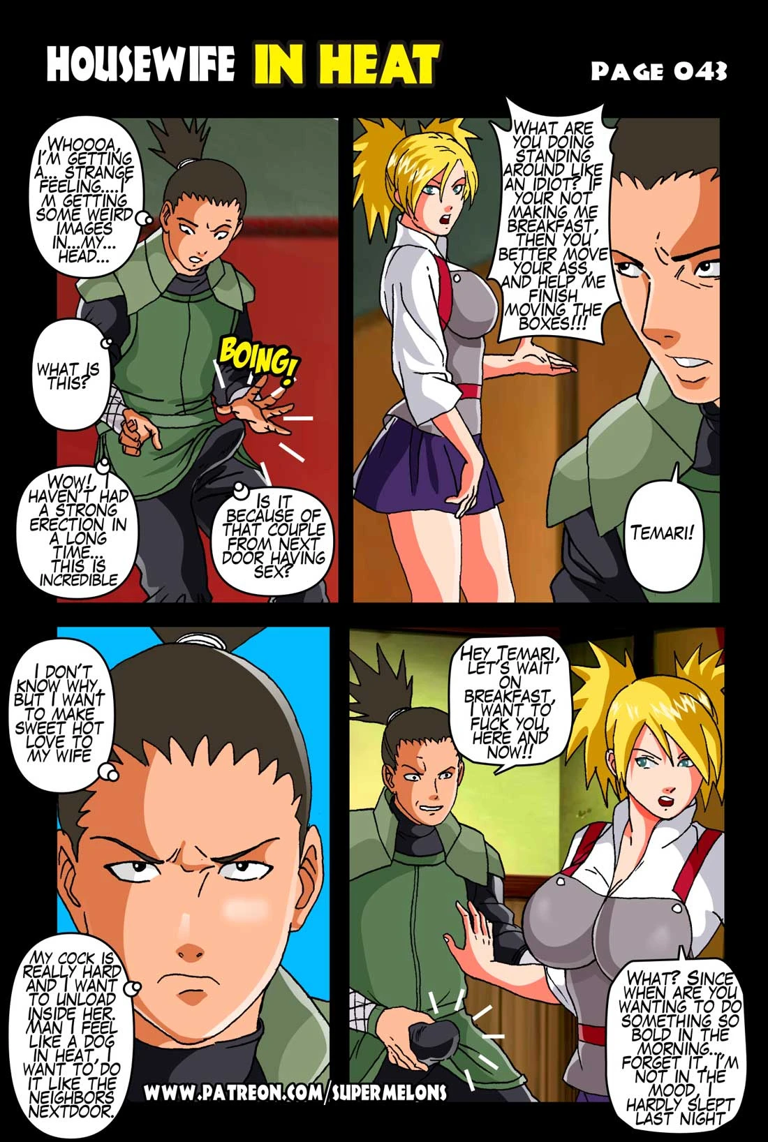Housewife In Heat - Temari porn comic picture 44