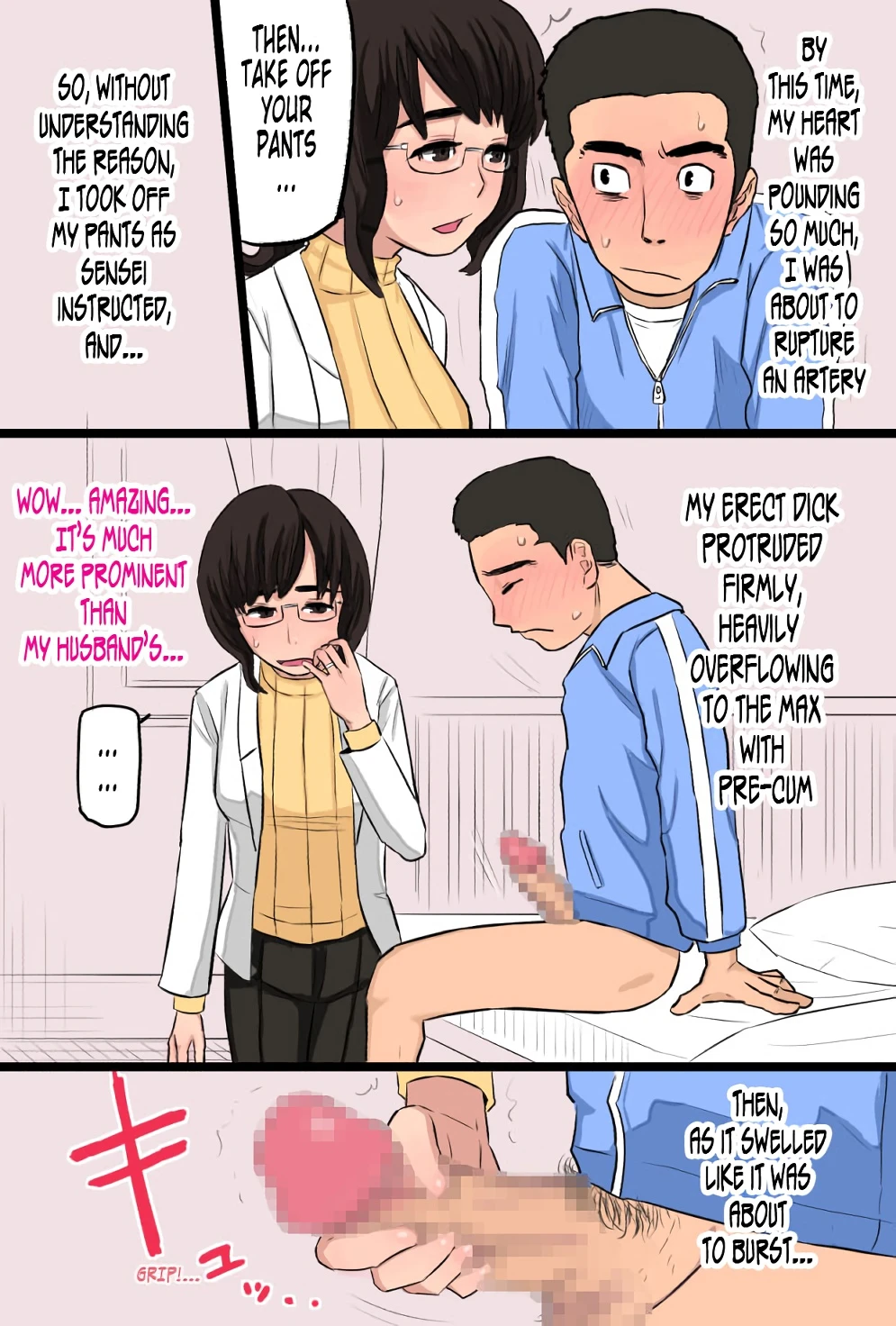 How I Graduated From Being A Virgin With The Attractive Public Health Specialist porn comic picture 11