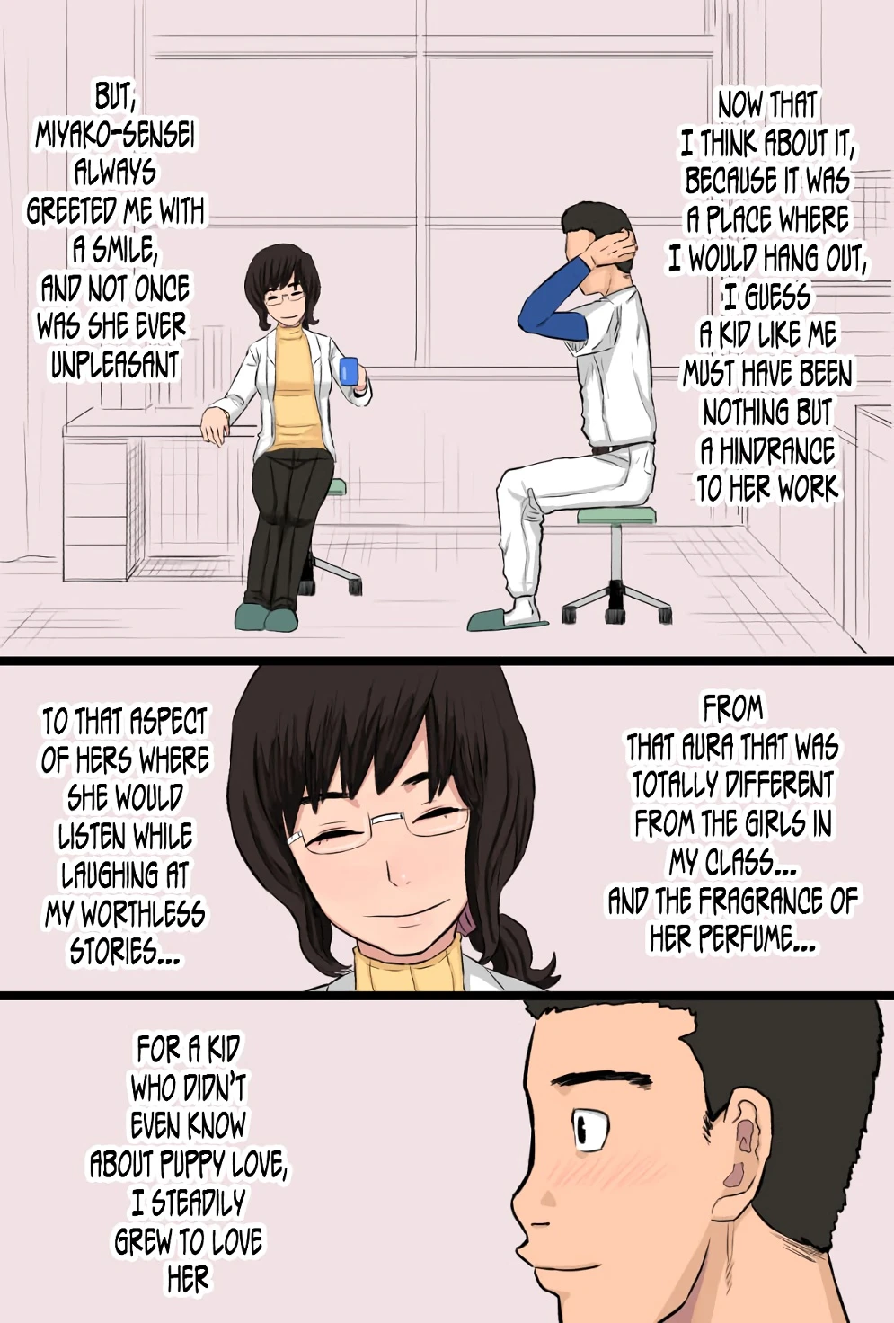 How I Graduated From Being A Virgin With The Attractive Public Health Specialist porn comic picture 4