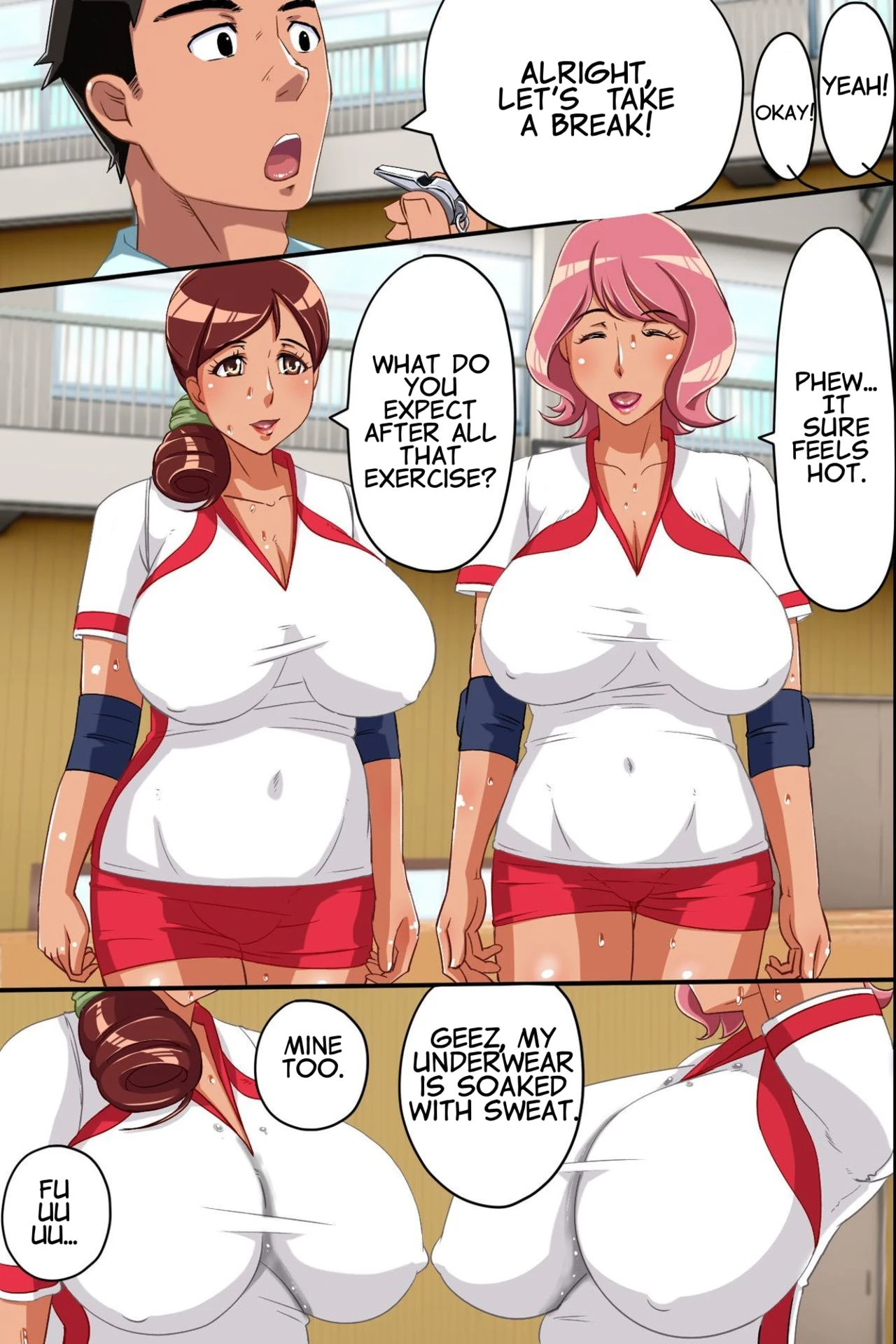 How I had an Orgy at the Wives Club porn comic picture 3