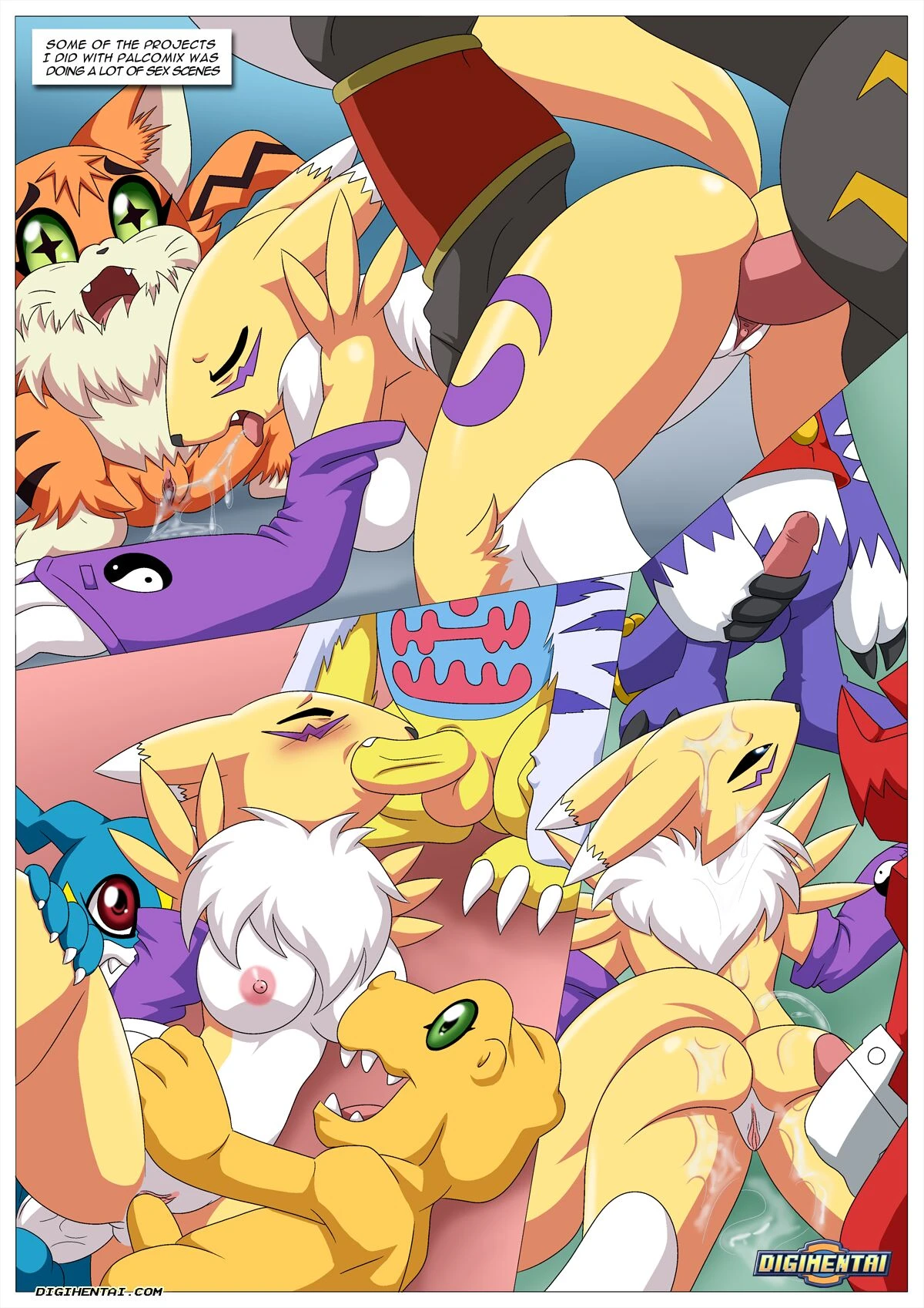 How Renamon Became A Sex Idol porn comic picture 10