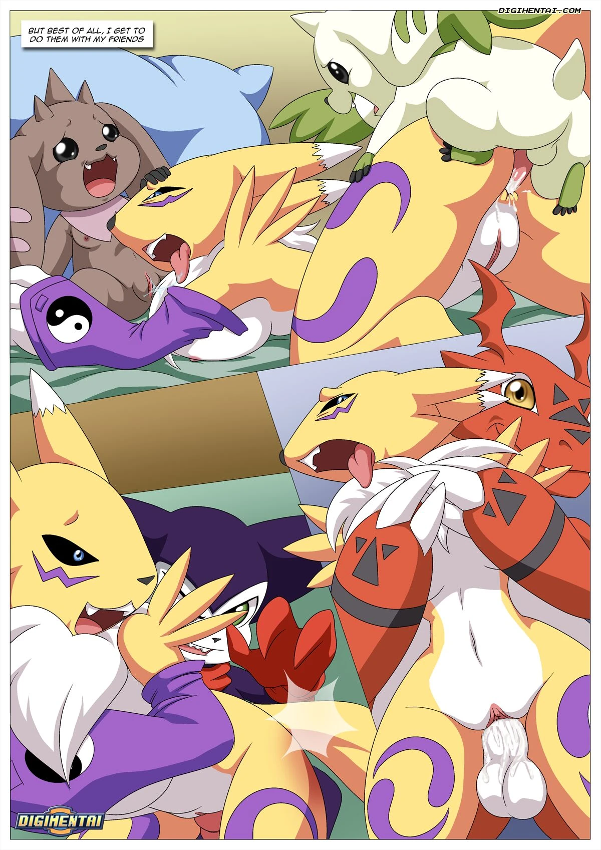 How Renamon Became A Sex Idol porn comic picture 15