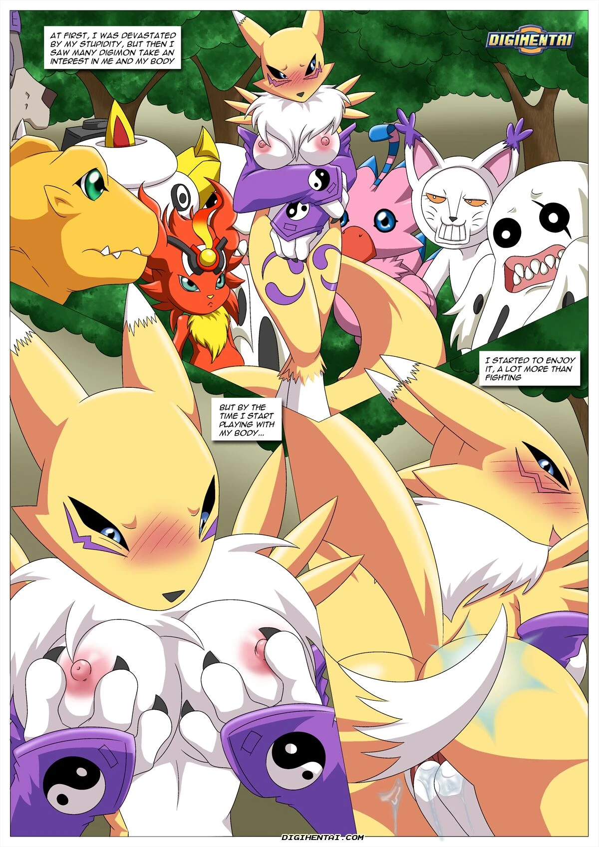 How Renamon Became A Sex Idol porn comic picture 5