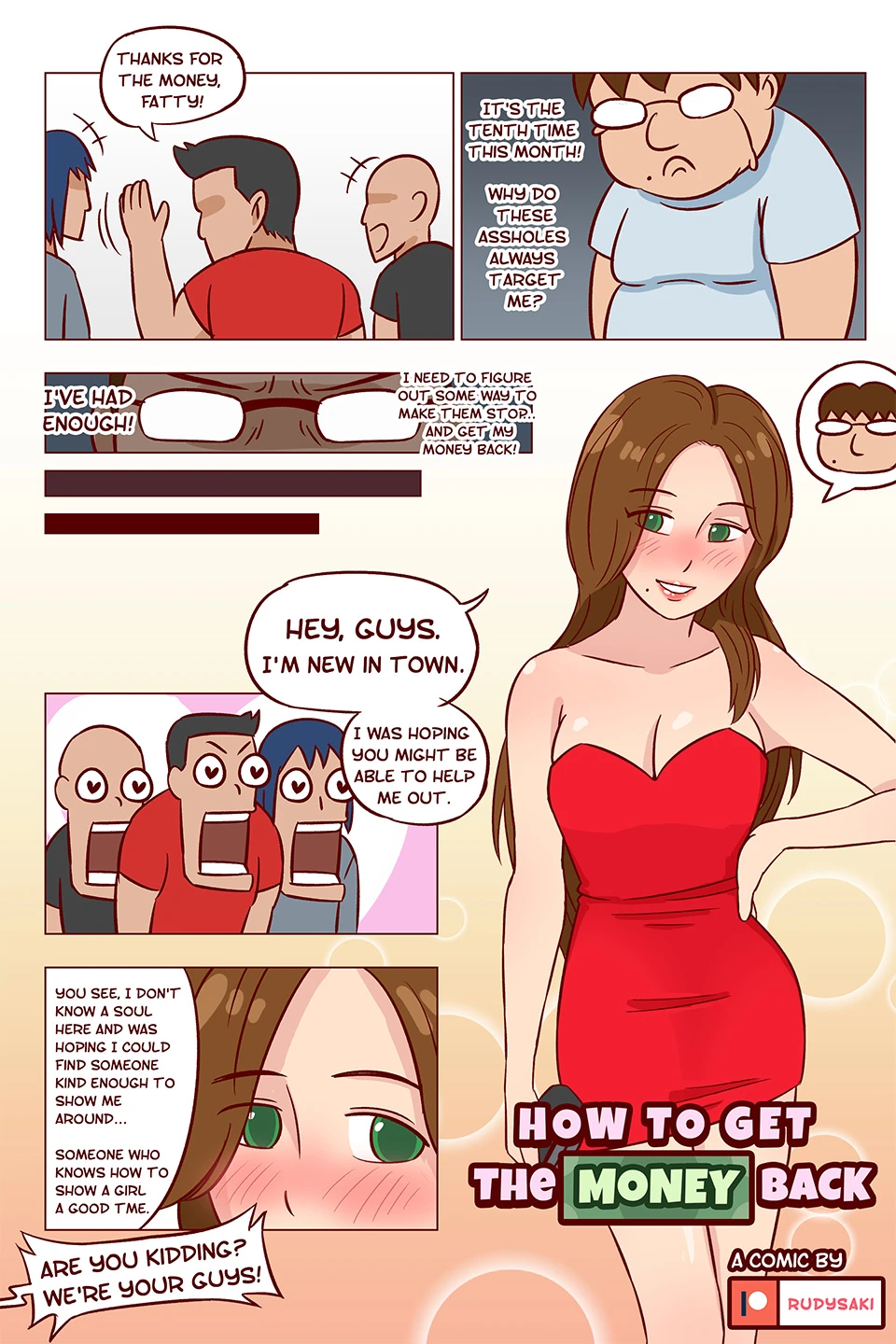 How to get the money back porn comic picture 1