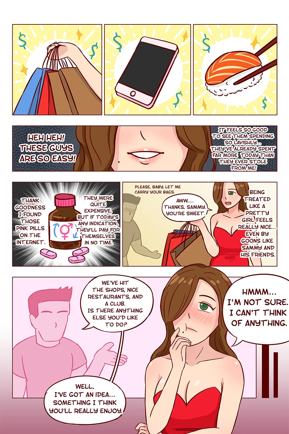 How to get the money back porn comic picture 2