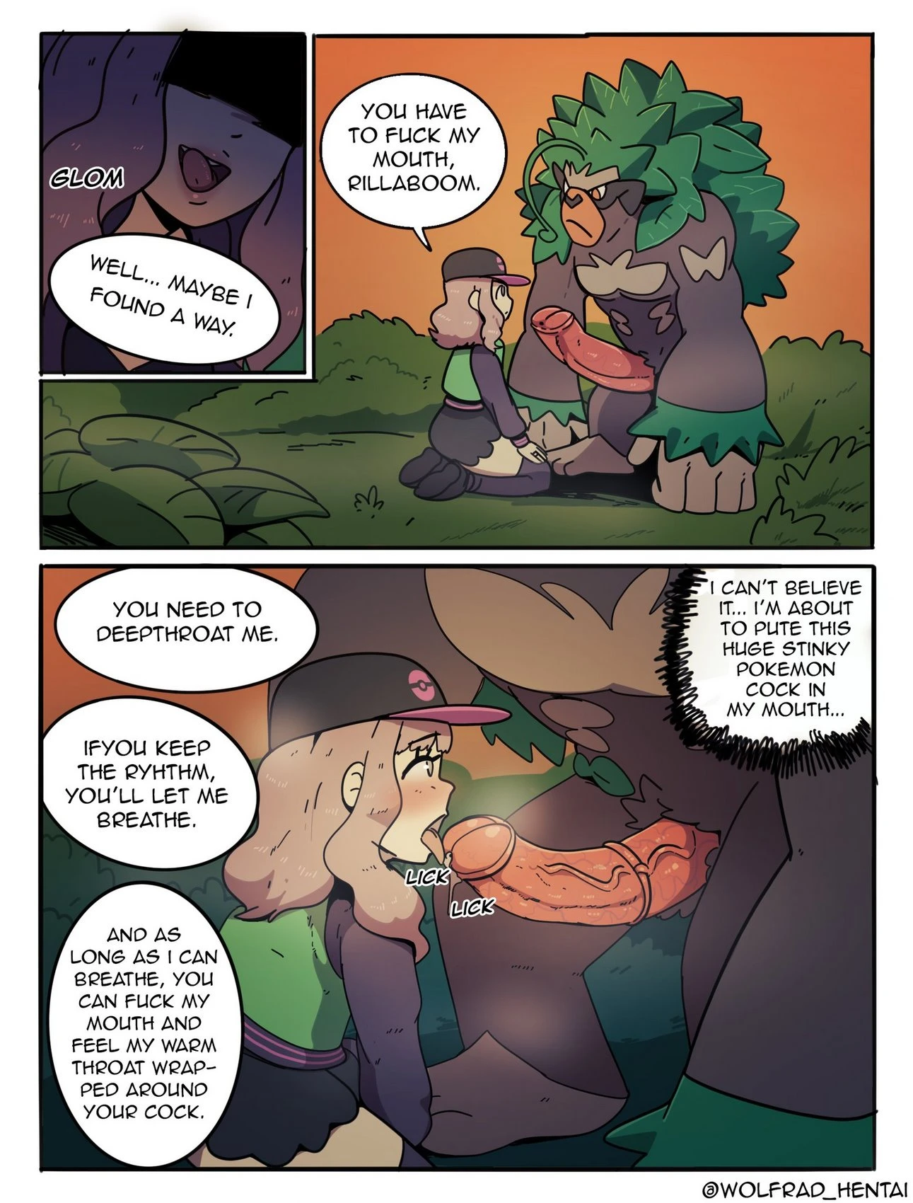 How to train your Rillaboom porn comic picture 3