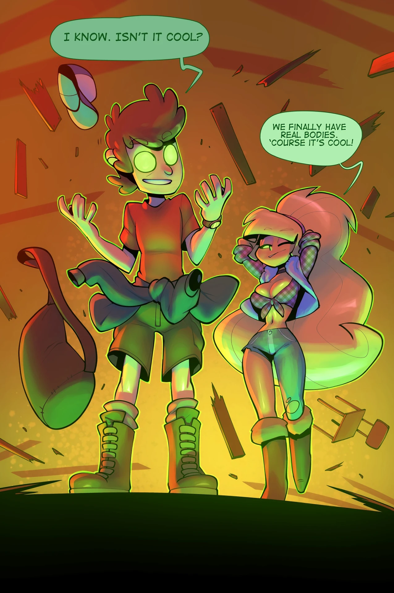 Hunted first time porn comic picture 5