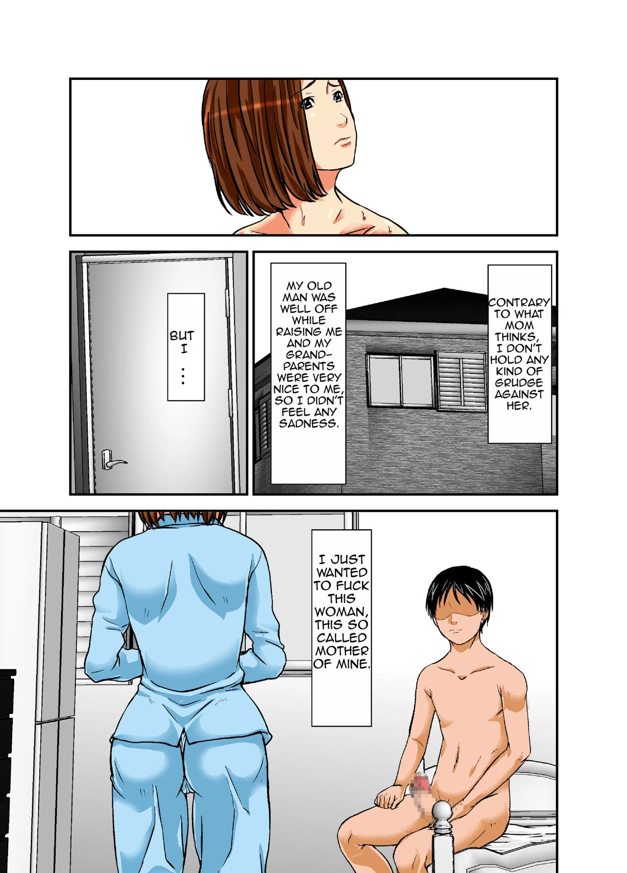 I Could Only See Mom as a Woman After Seeing Her Again porn comic picture 24