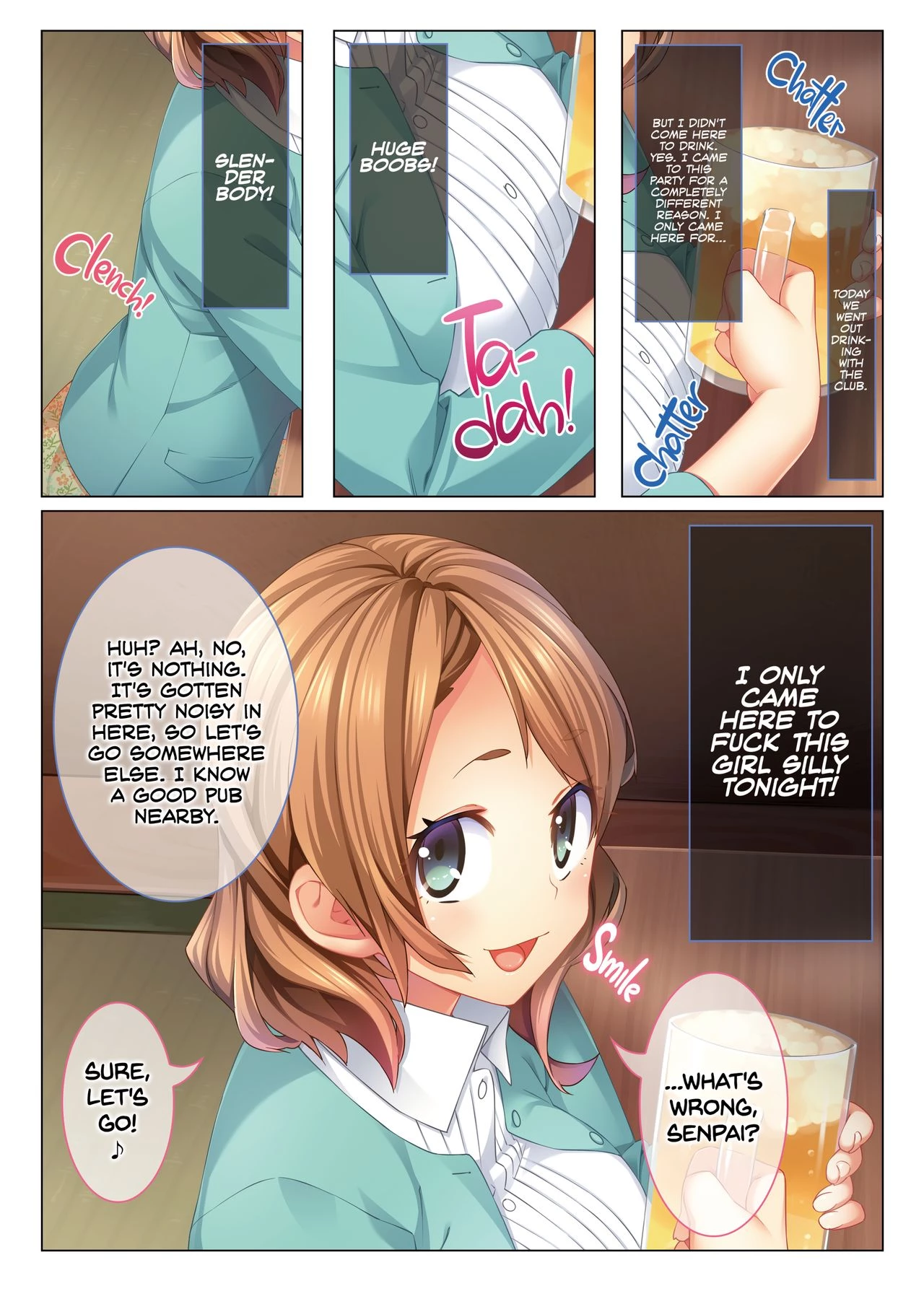 I Fucked an Air-Headed Girl with Big Boobs Silly and Turned Her into My Personal Cum-Dumpster! porn comic picture 2