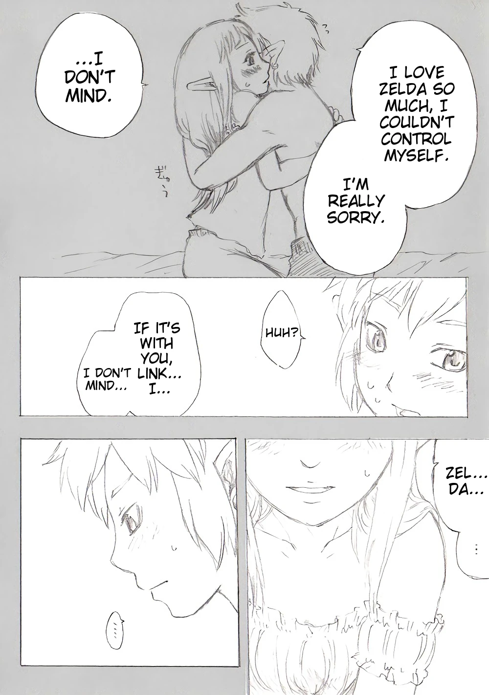 I promise, I will become a knight to protect you porn comic picture 15