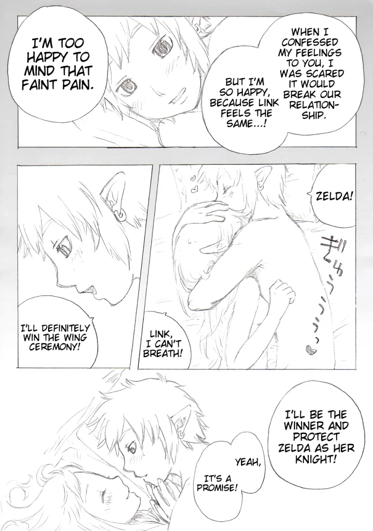 I promise, I will become a knight to protect you porn comic picture 29