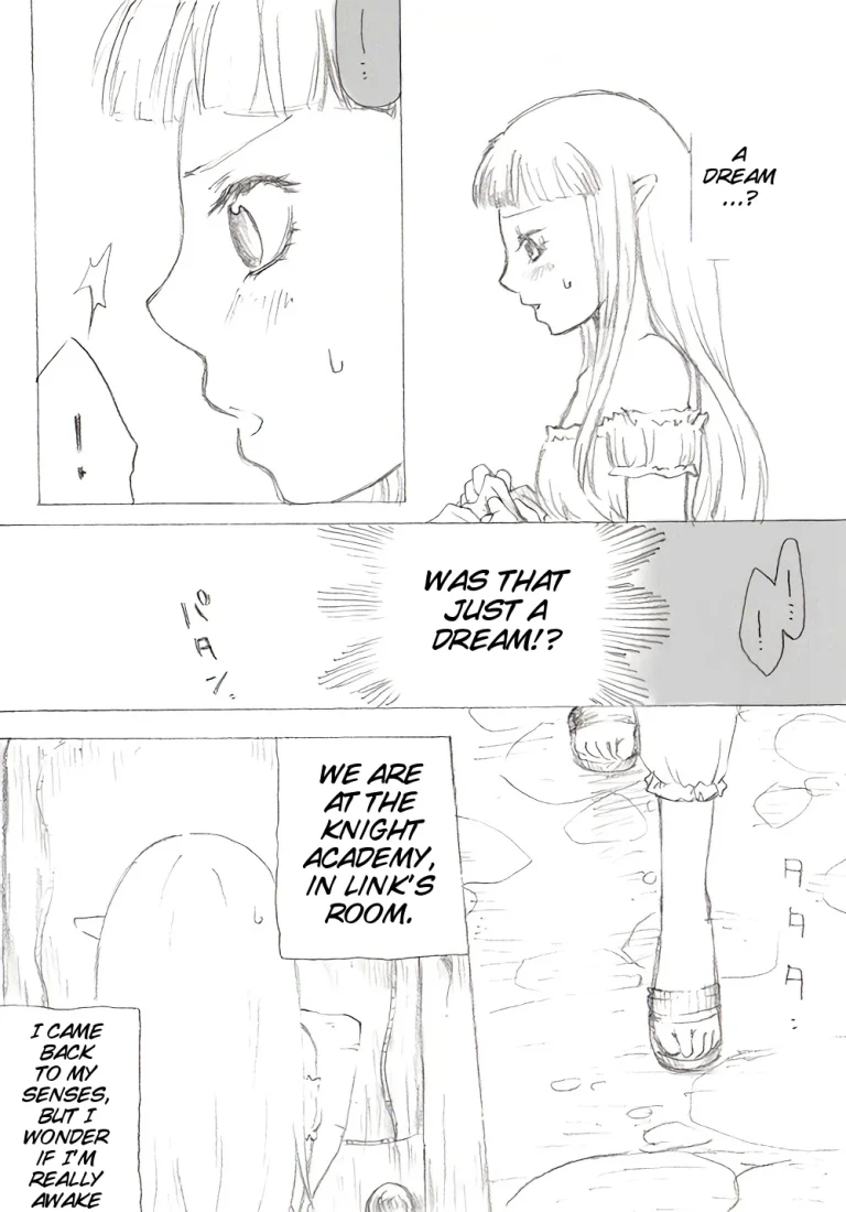 I promise, I will become a knight to protect you porn comic picture 4