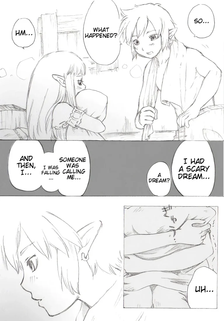 I promise, I will become a knight to protect you porn comic picture 6