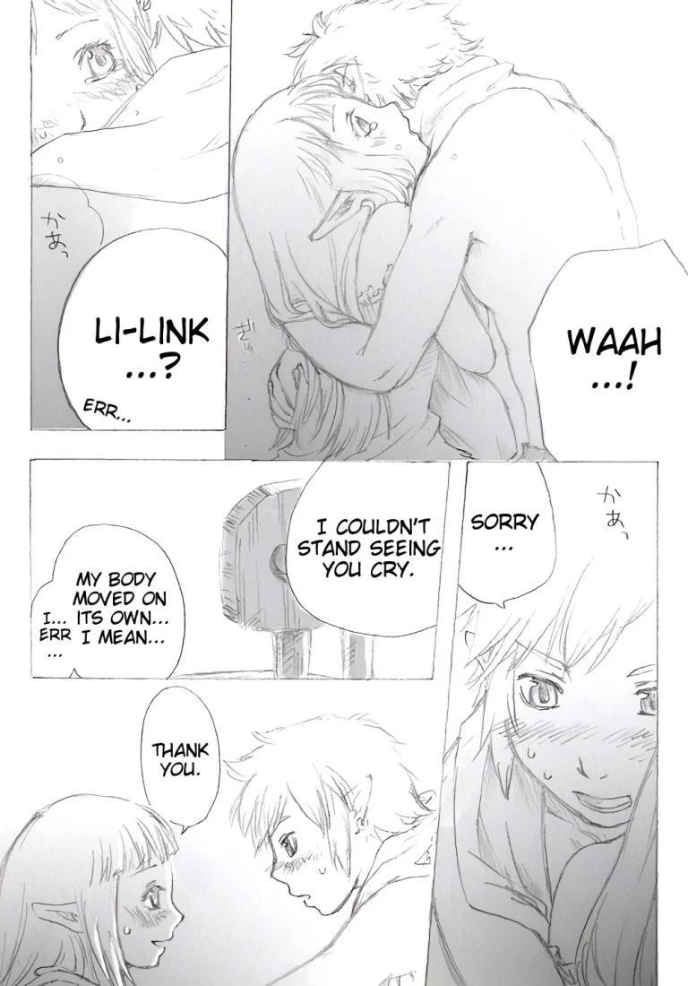 I promise, I will become a knight to protect you porn comic picture 7