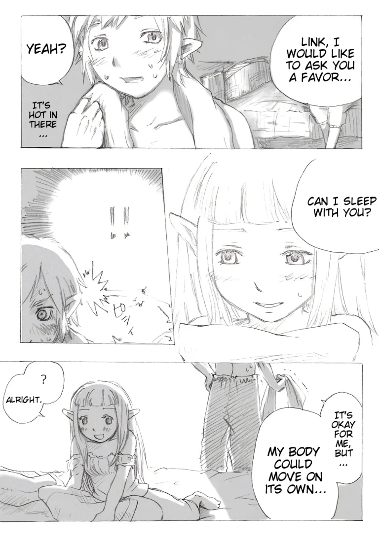 I promise, I will become a knight to protect you porn comic picture 8