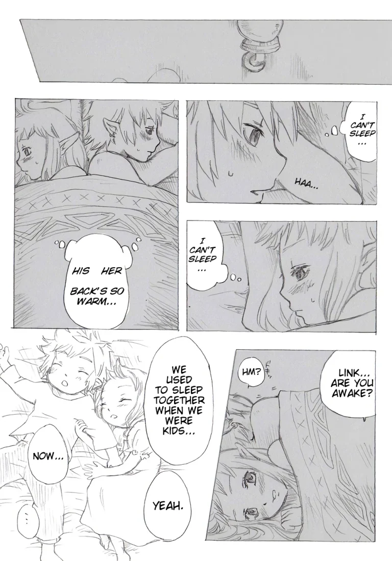 I promise, I will become a knight to protect you porn comic picture 9