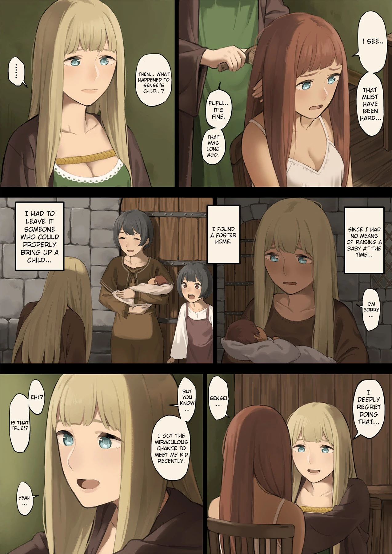 I Ran into Bandits in the Forest and Was Captured... porn comic picture 29