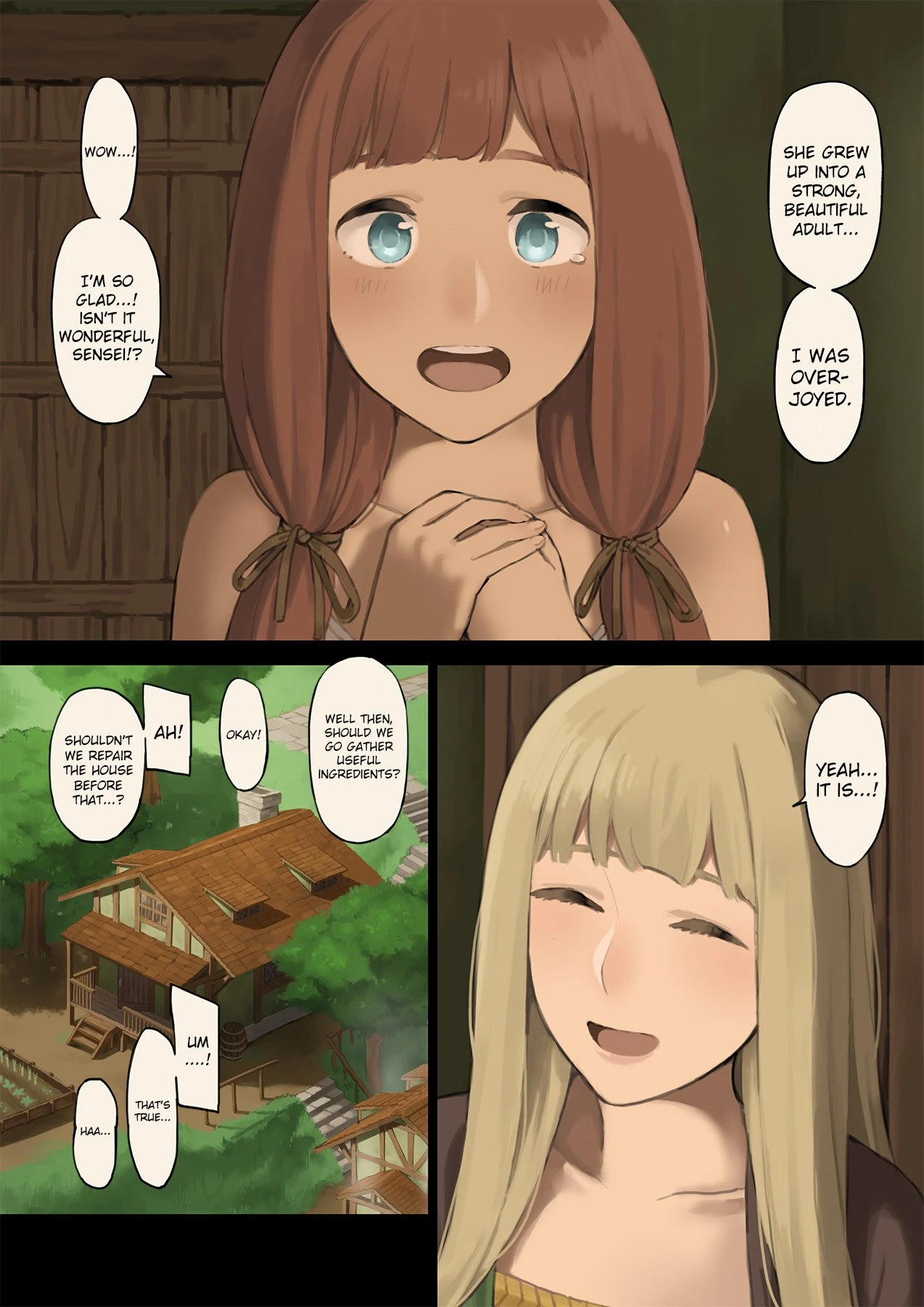 I Ran into Bandits in the Forest and Was Captured... porn comic picture 30