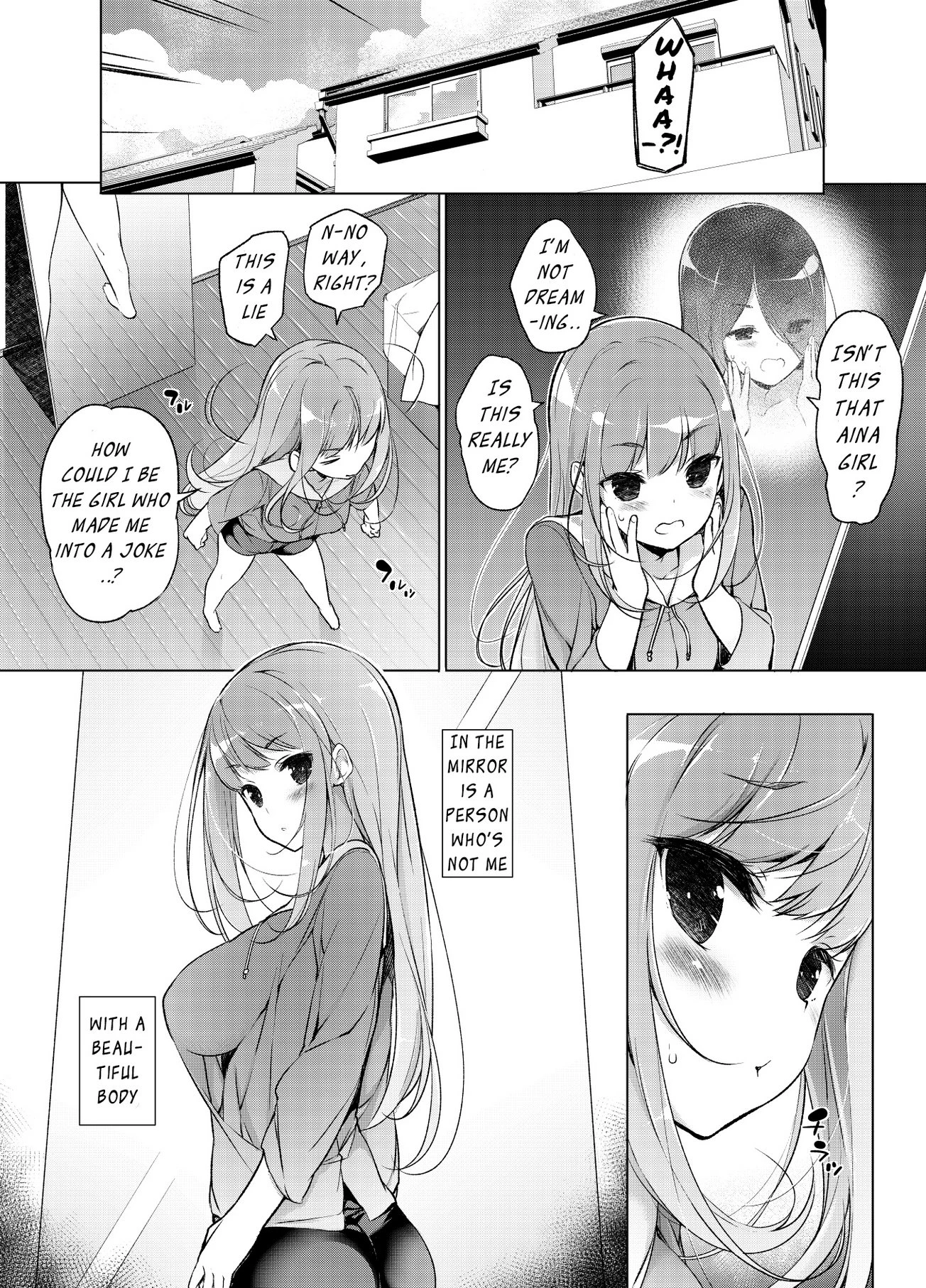 I turned into the Girl who Bullied Me porn comic picture 7
