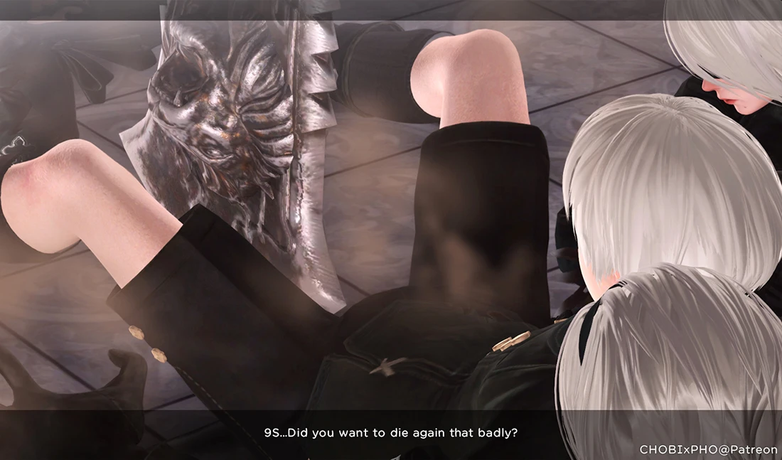 I WANT [2B] WITH YOU porn comic picture 6